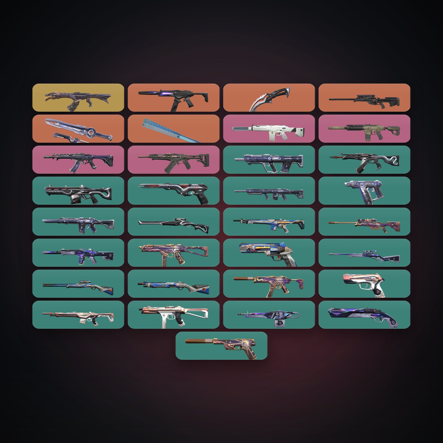 AP Bronze 3 locker — 3 knives, 33 skins, lvl 51 — HabibiAccounts