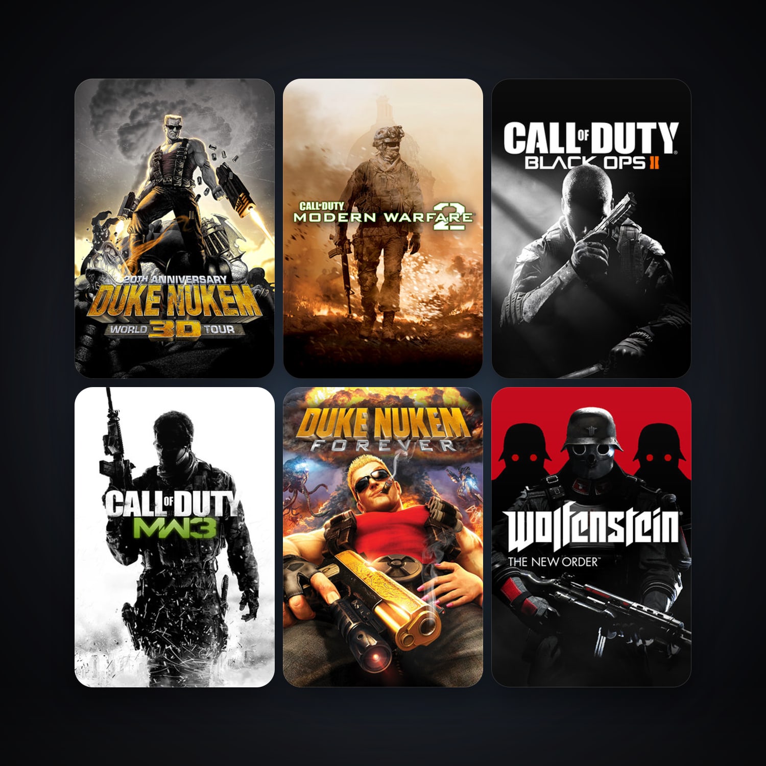 Call of Duty: Modern Warfare 2 (2009) + Call of Duty: Modern Warfare 2 - Multiplayer (2009), 13 games, clean — HabibiAccounts