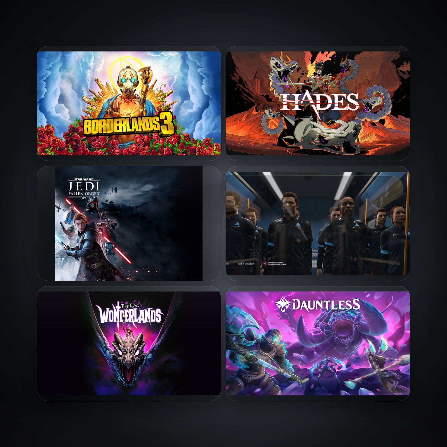 هالحساب إبك فيه Borderlands 3 وHades، BR، 78 ألعاب — HabibiAccounts