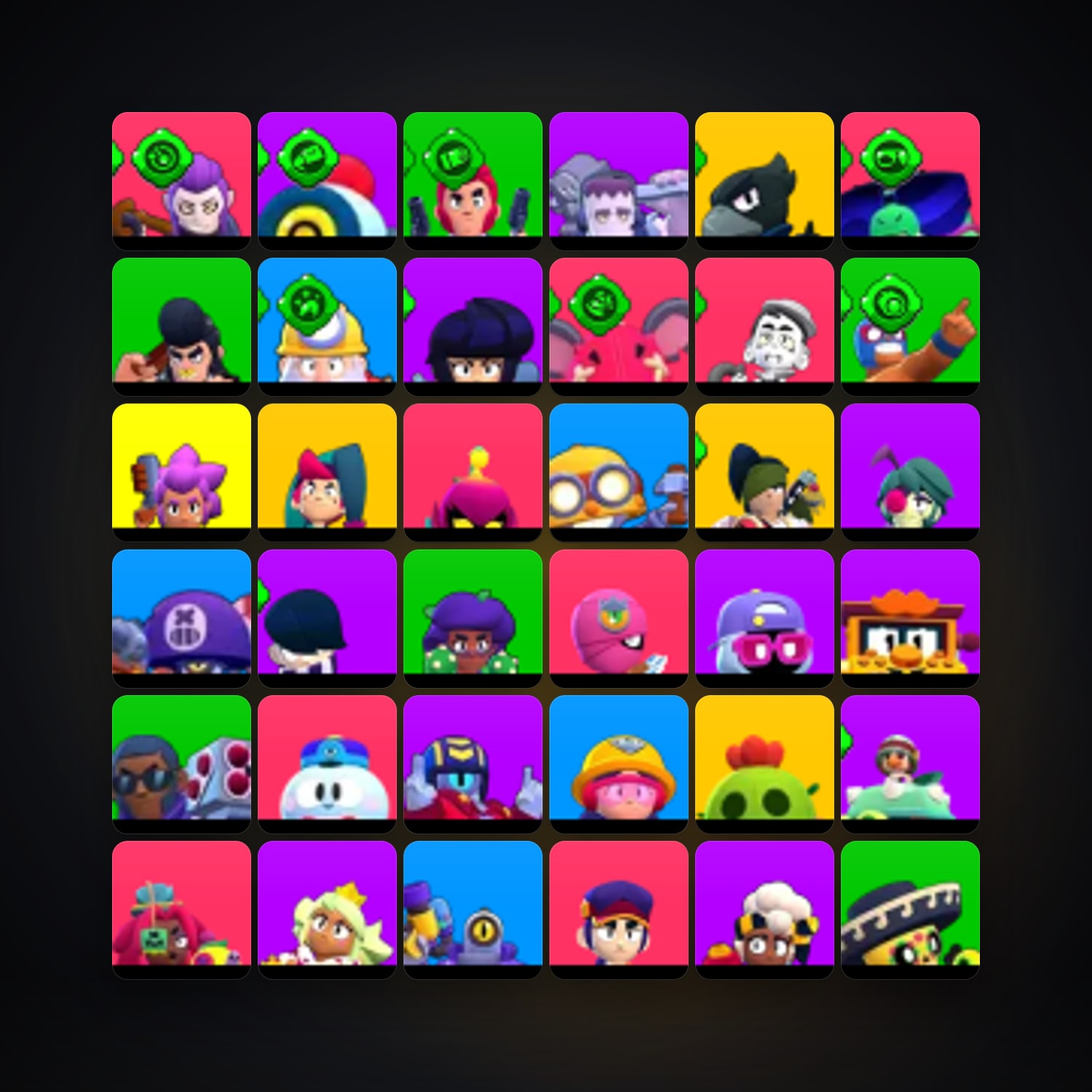 81 Brawlers | 11.5K Trophies — HabibiAccounts