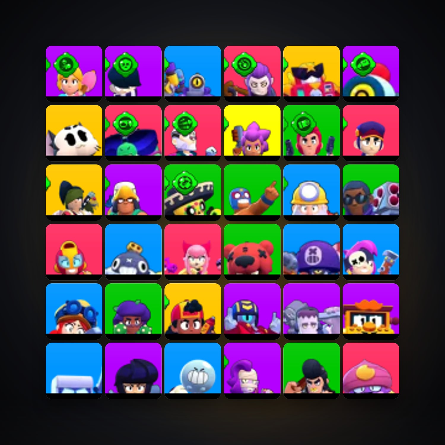 88 Brawlers | 18.8K Trophies — HabibiAccounts