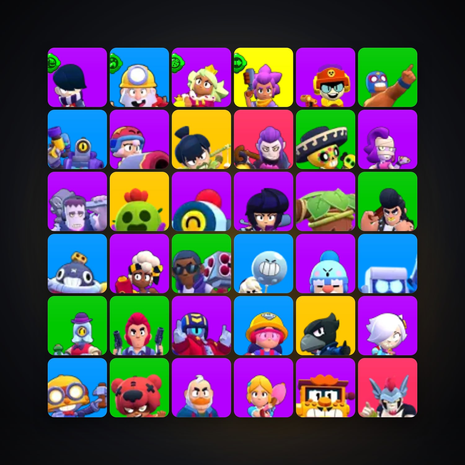 57 Brawlers | 22.3K Trophies — HabibiAccounts