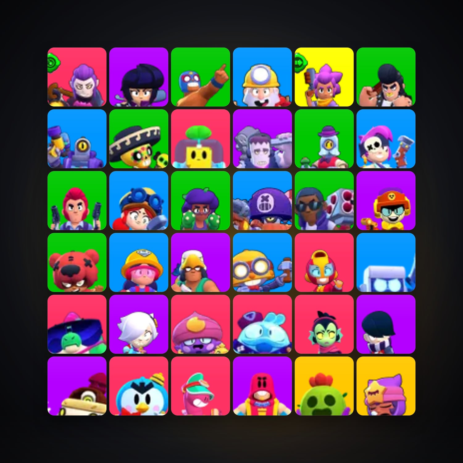 60 Brawlers | 5.8K Trophies — HabibiAccounts