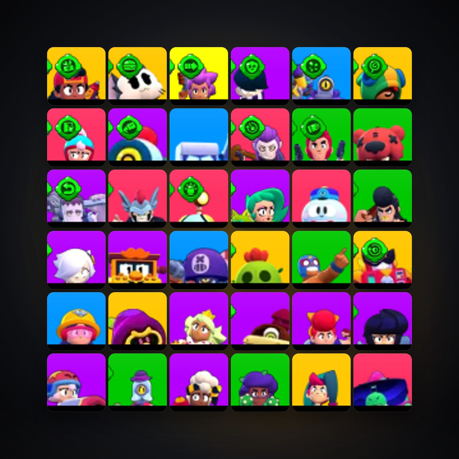 83 Brawlers | 33K Trophies — HabibiAccounts