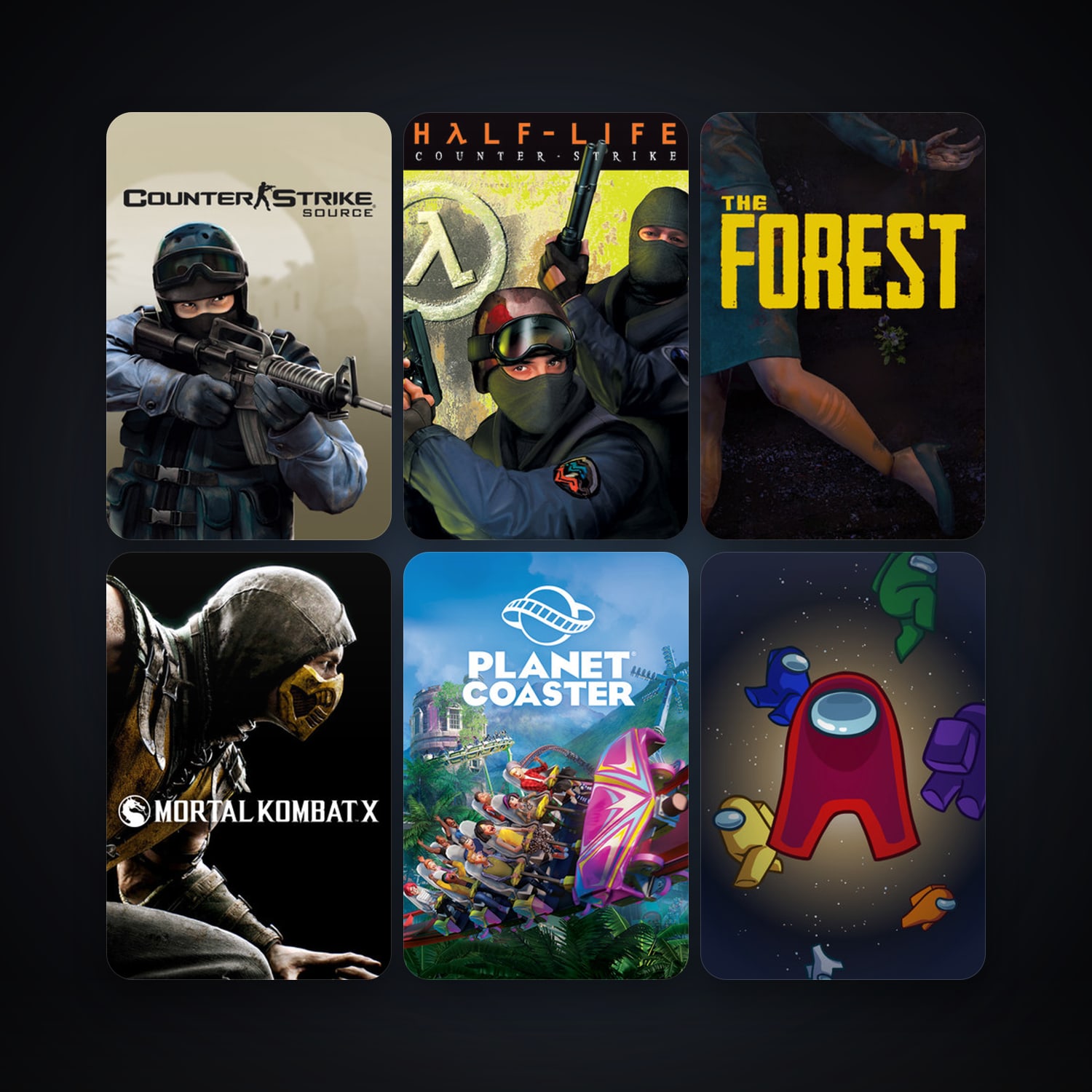 Counter-Strike + Team Fortress Classic, 33 games, Steam 11, clean — HabibiAccounts