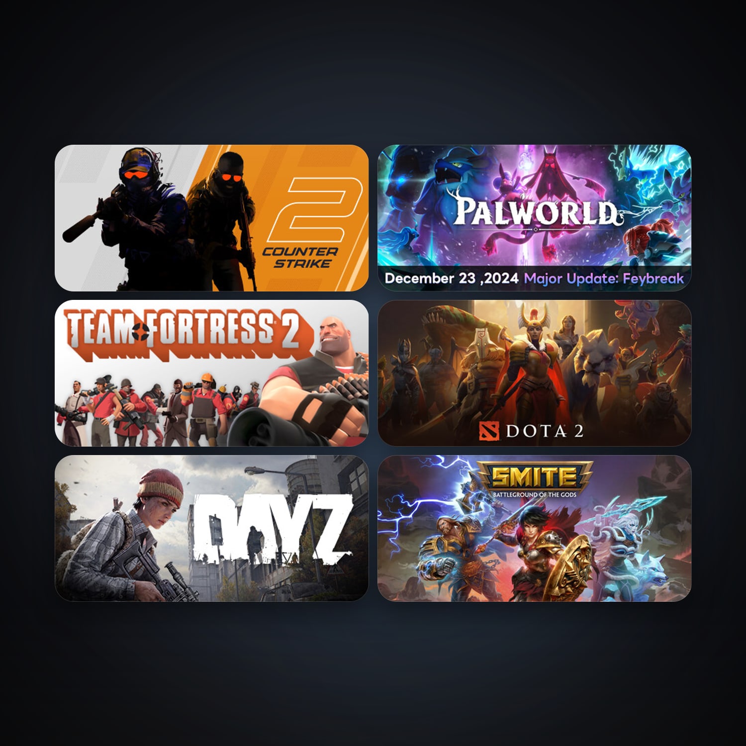 Team Fortress 2 + Dota 2, 30 games, Steam 13, clean — HabibiAccounts