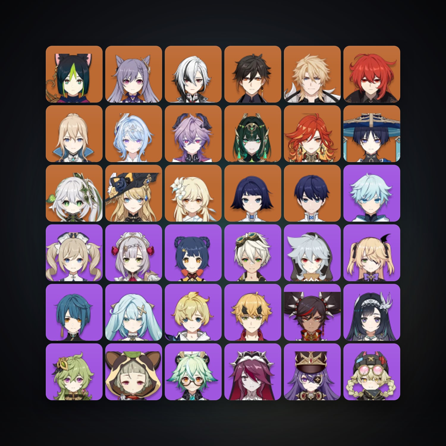 Genshin Impact | AR 57 | 63 Chars | 14× 5★ — Genshin / miHoYo Account — HabibiAccounts