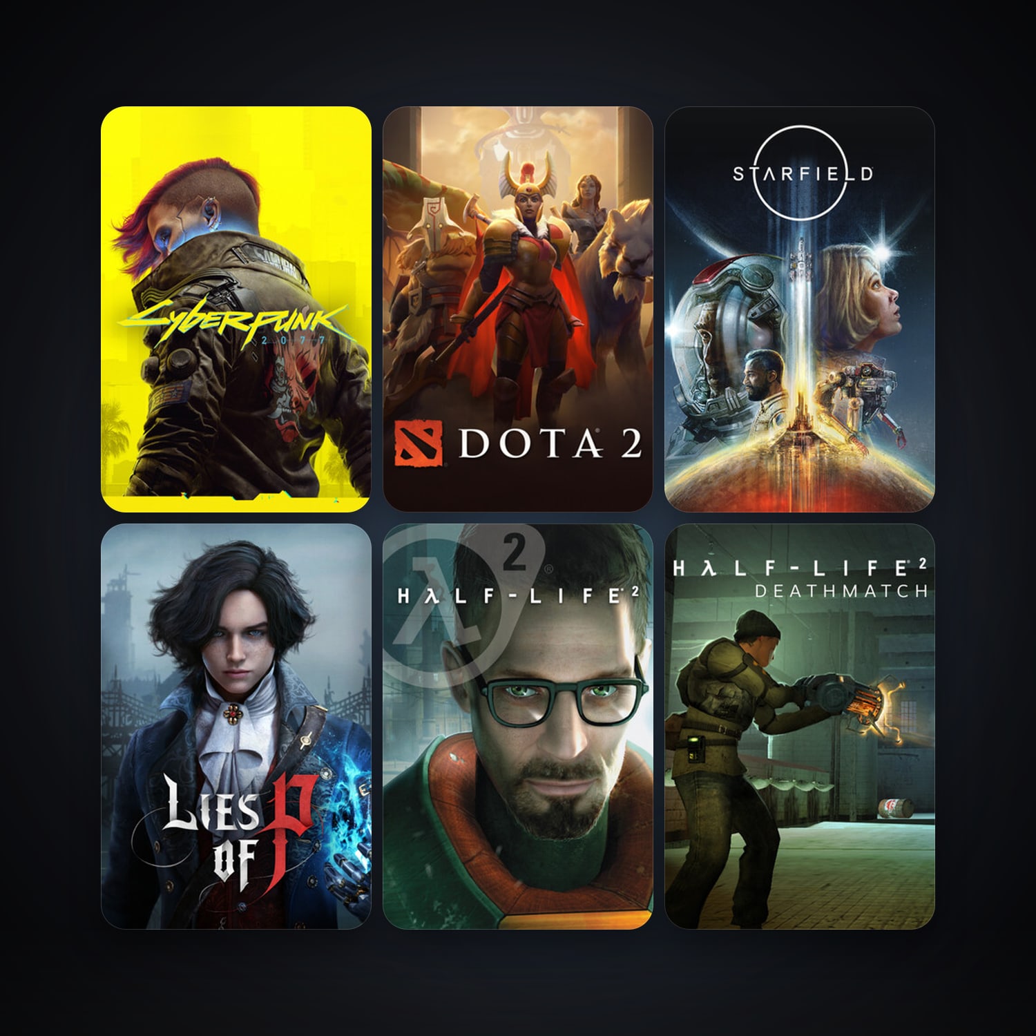 Half-Life 2 + Half-Life 2: Deathmatch, 9 games, clean — HabibiAccounts