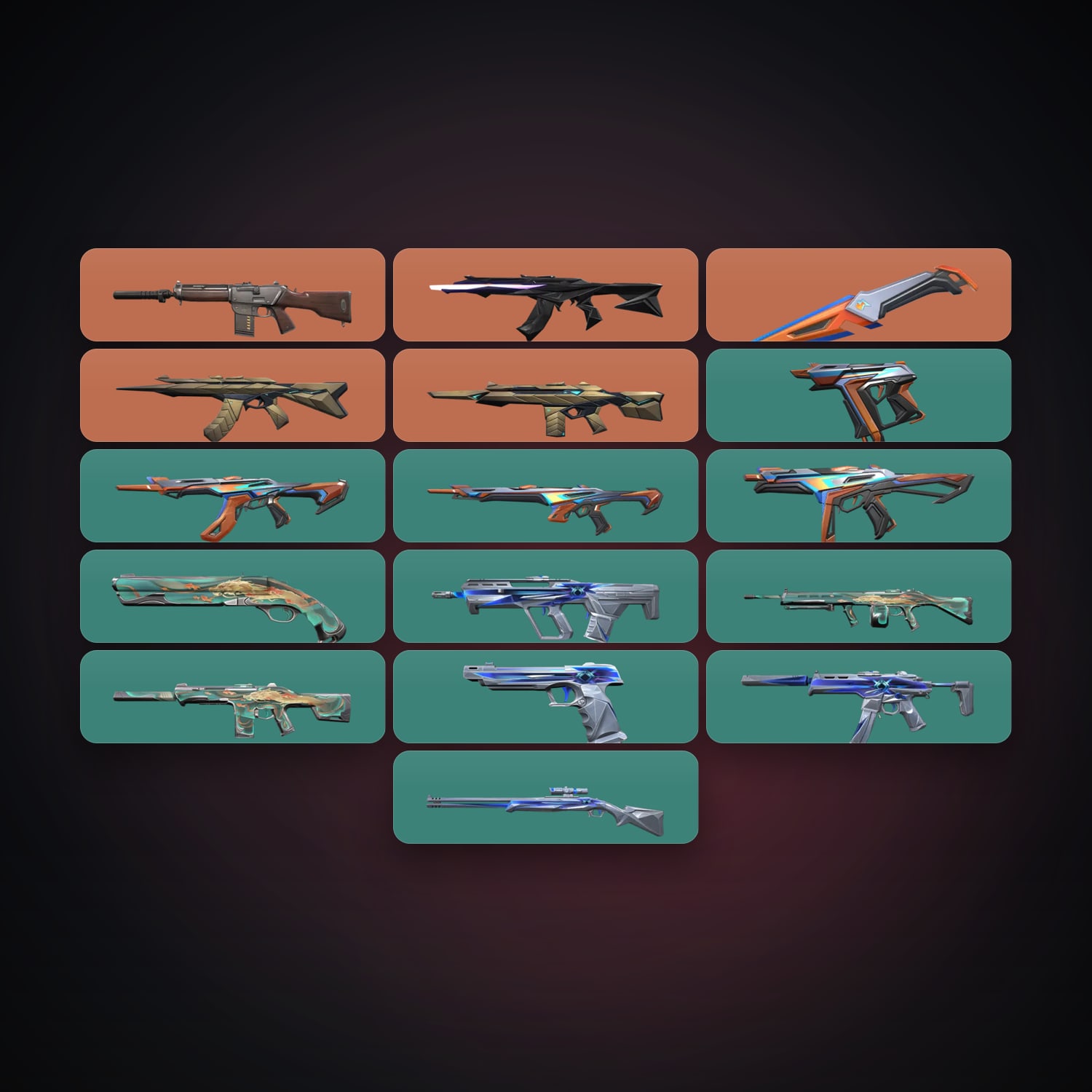 AP Diamond 1 locker — 1 knives, 17 skins, lvl 55 — HabibiAccounts