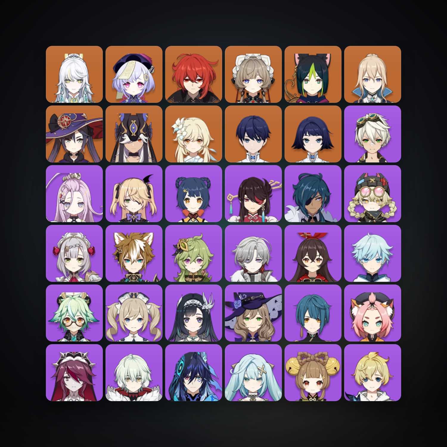 Genshin Impact | AR 45 | 40 Chars | 8× 5★ — HabibiAccounts