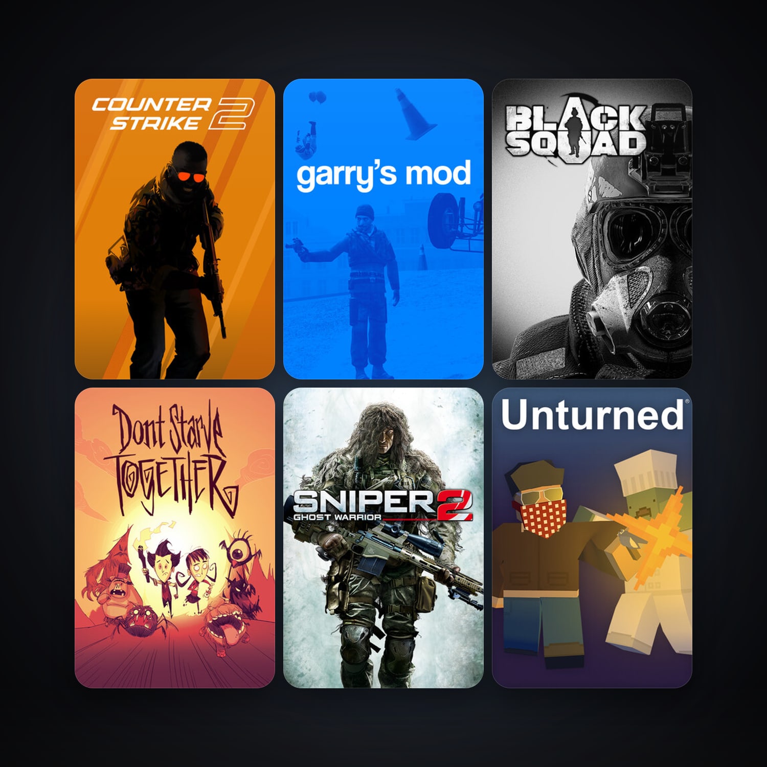 CS2 Prime + Garry's Mod, 7 games, clean — HabibiAccounts