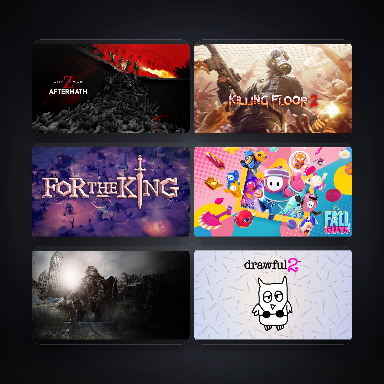 Epic World War Z + Killing Floor 2 — MY — 176 games — HabibiAccounts