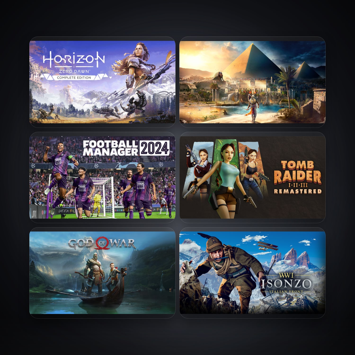 هالحساب إبك فيه Horizon Zero Dawn Complete Edition وAssassin's Creed Origins، TR، 116 ألعاب — HabibiAccounts