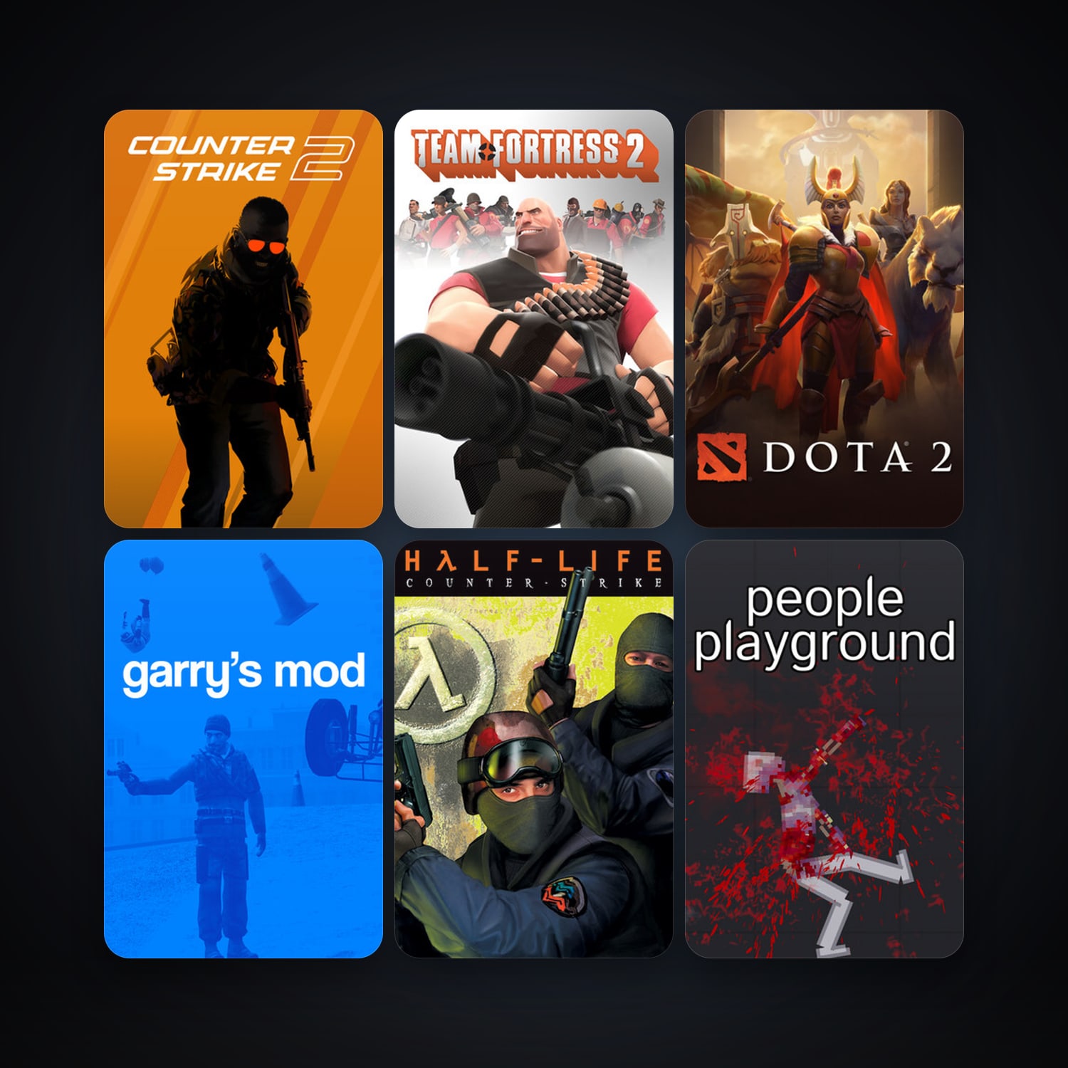 هالحساب ستيم فلين، Counter-Strike وCounter-Strike: Source، 63 لعبة، لفل 15، صامد واضح — HabibiAccounts
