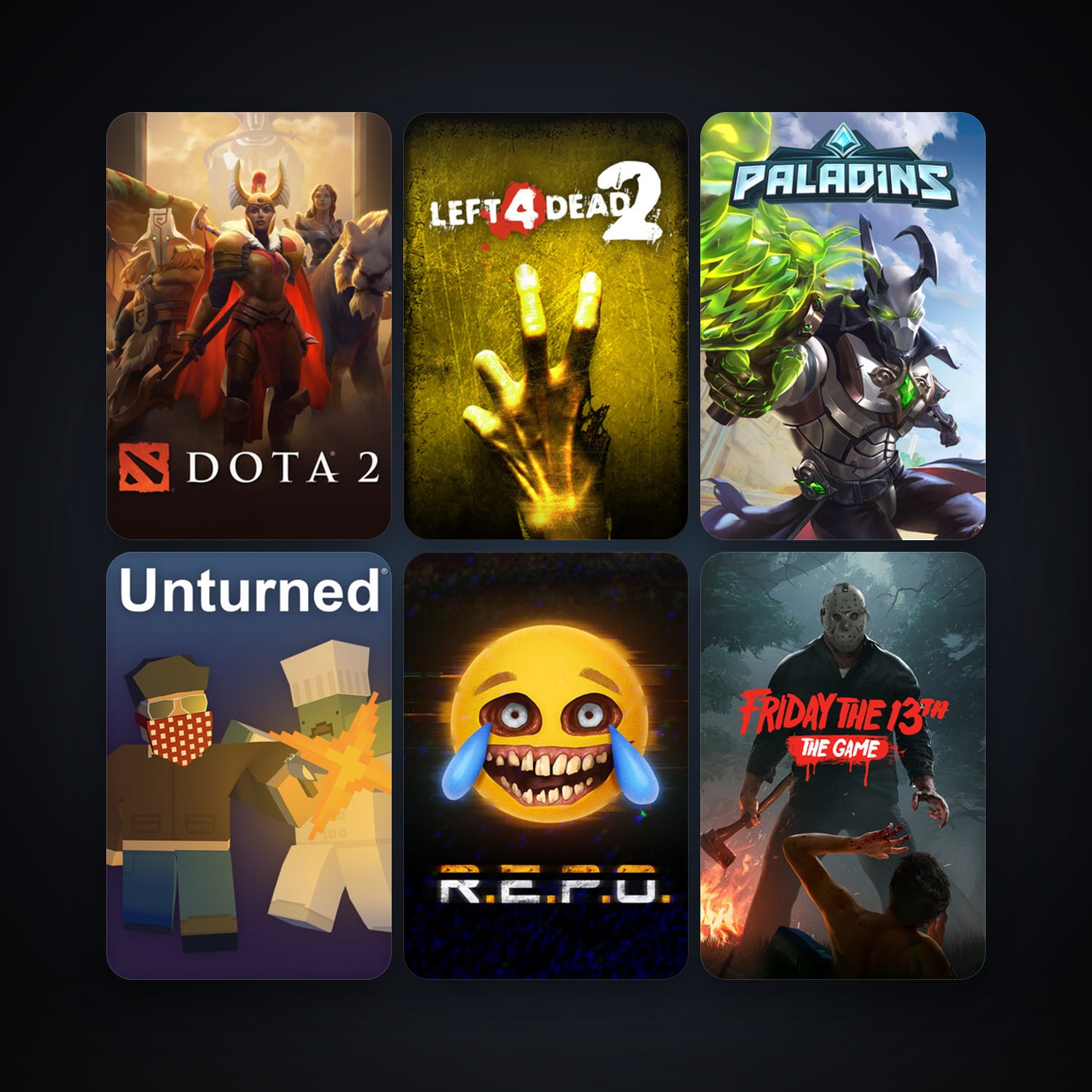 Left 4 Dead 2 + Dota 2, 18 games, clean — HabibiAccounts