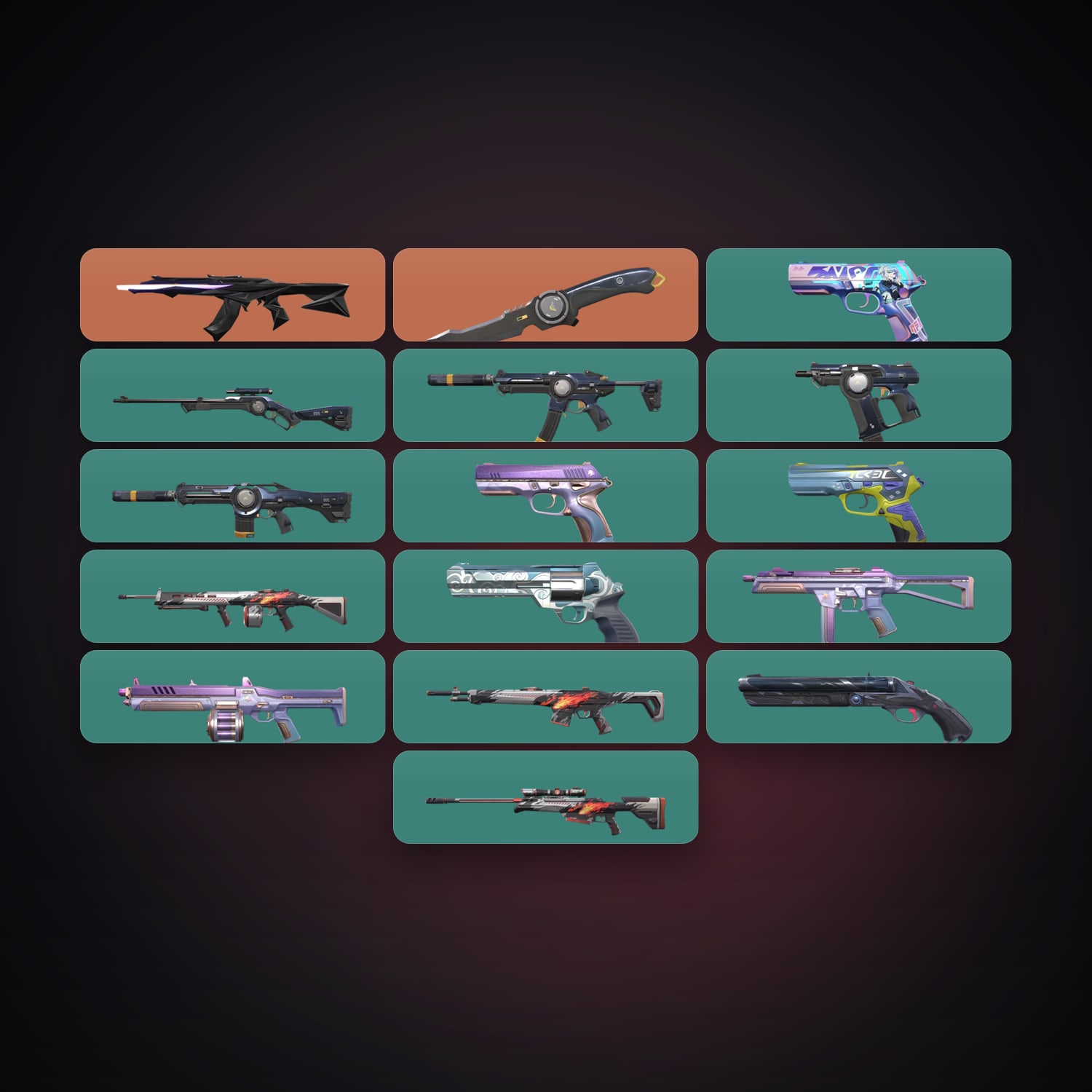 EU Gold 2 locker — 1 knives, 18 skins, lvl 139 — HabibiAccounts