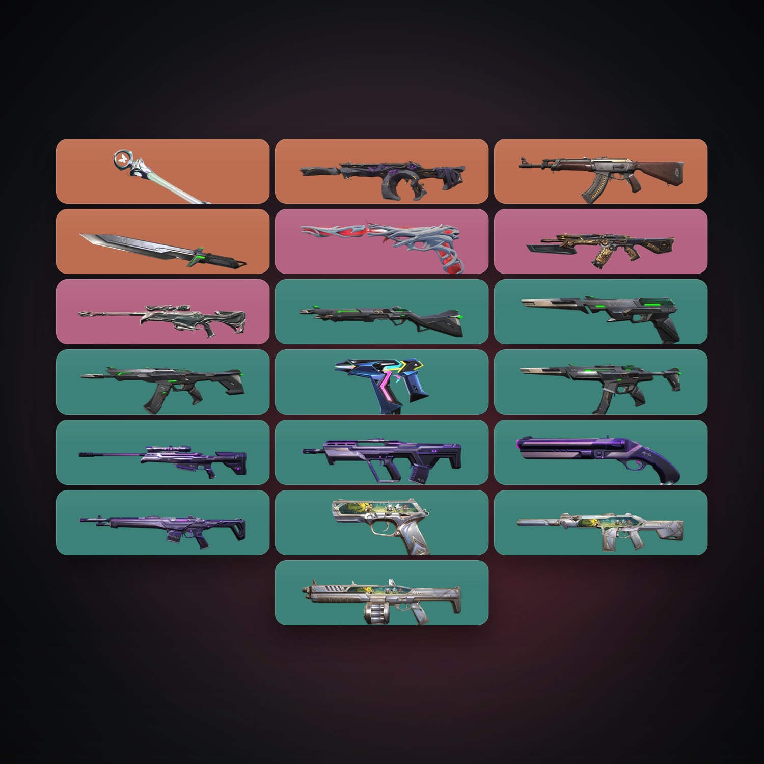 EU Silver 2 locker — 2 knives, 19 skins, lvl 84 — HabibiAccounts