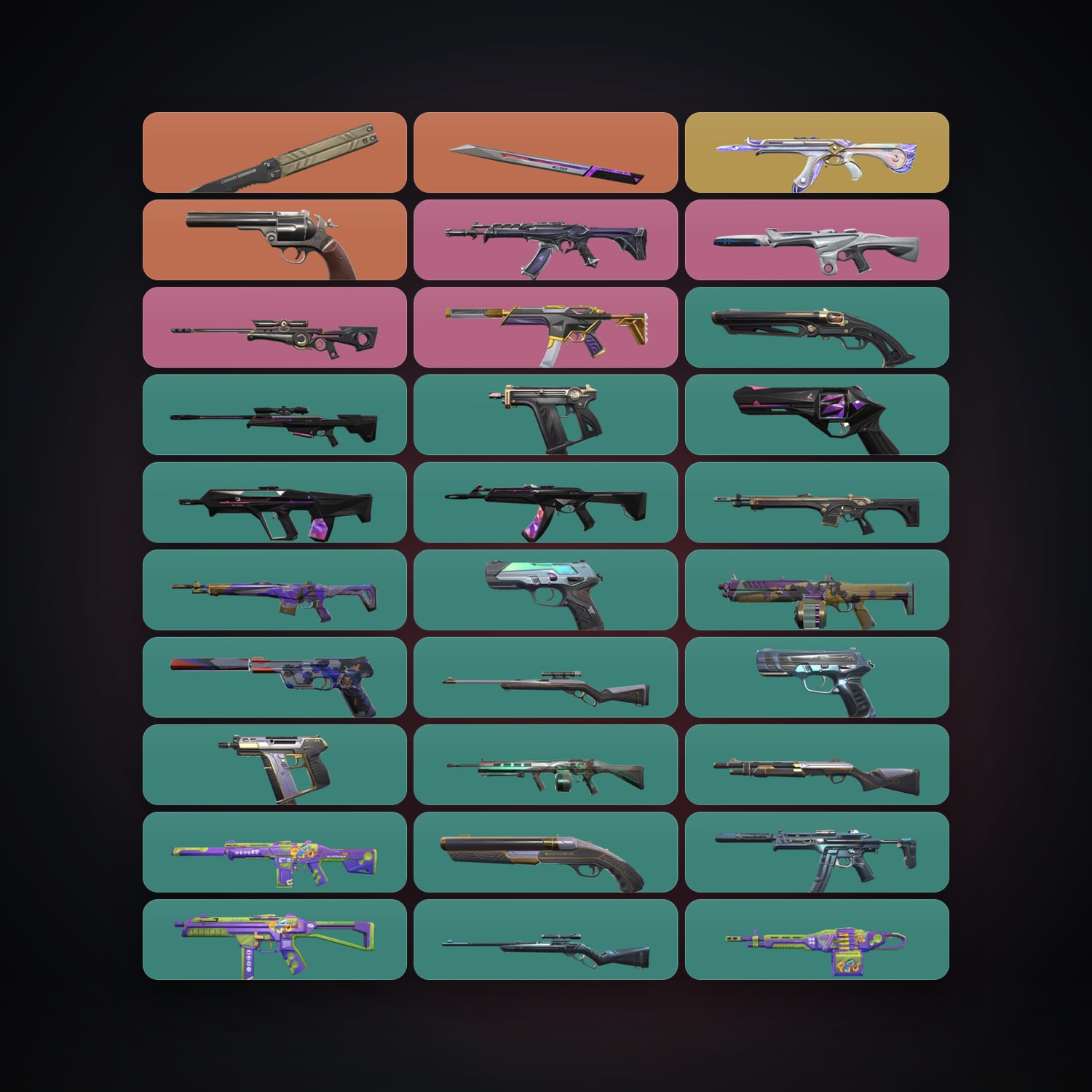 EU Silver 3 locker — 2 knives, 30 skins, lvl 90 — HabibiAccounts
