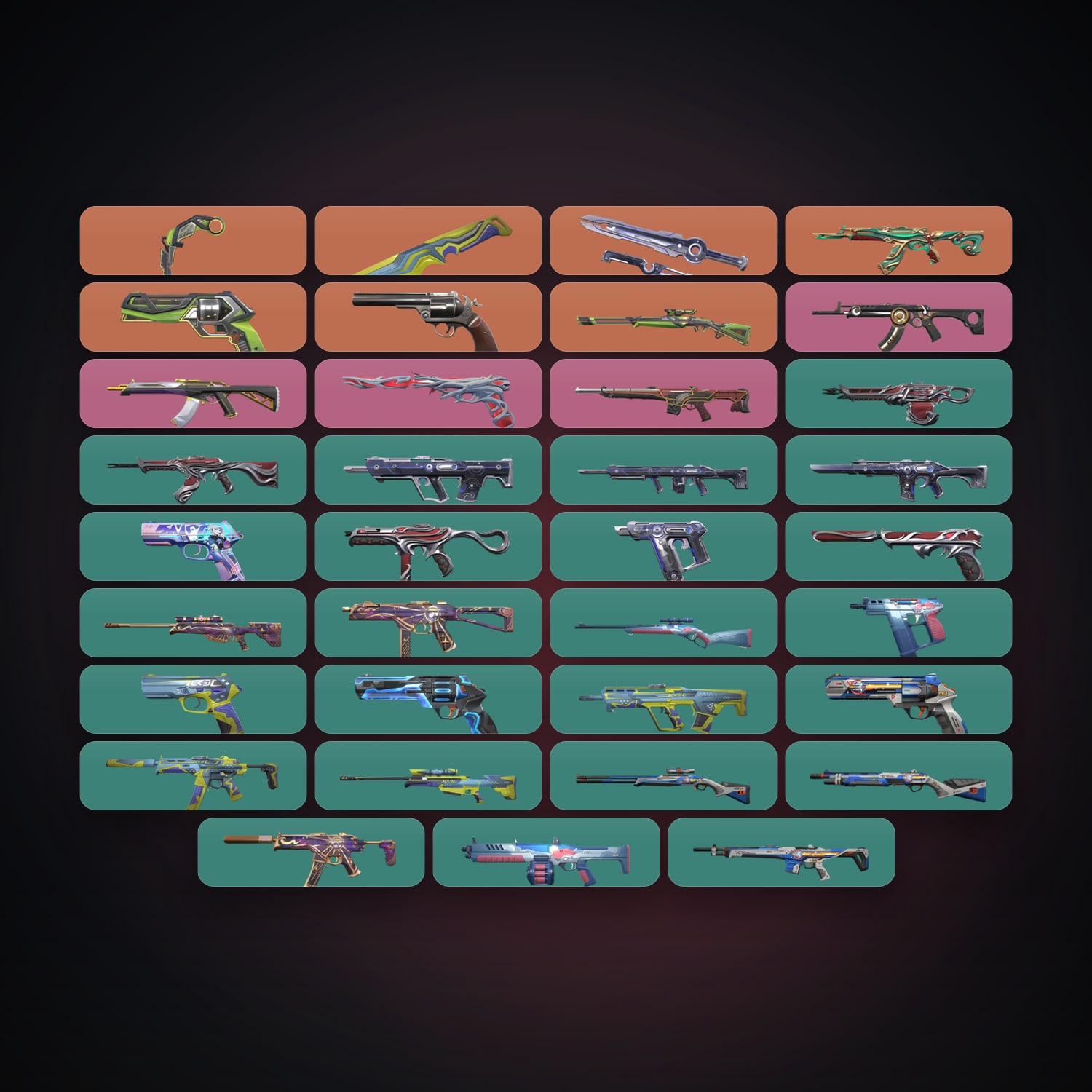 EU Plat 2 locker — 3 knives, 37 skins, lvl 154 — HabibiAccounts