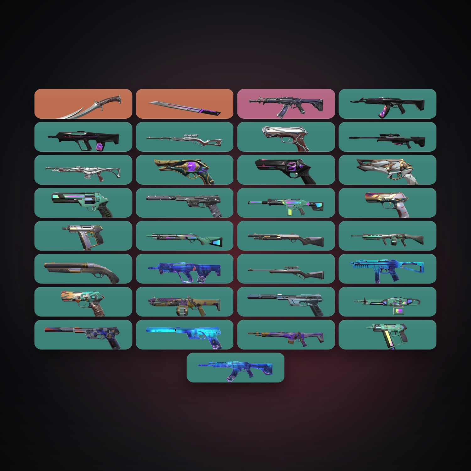 NA Bronze 3 locker — 2 knives, 33 skins, lvl 152 — HabibiAccounts