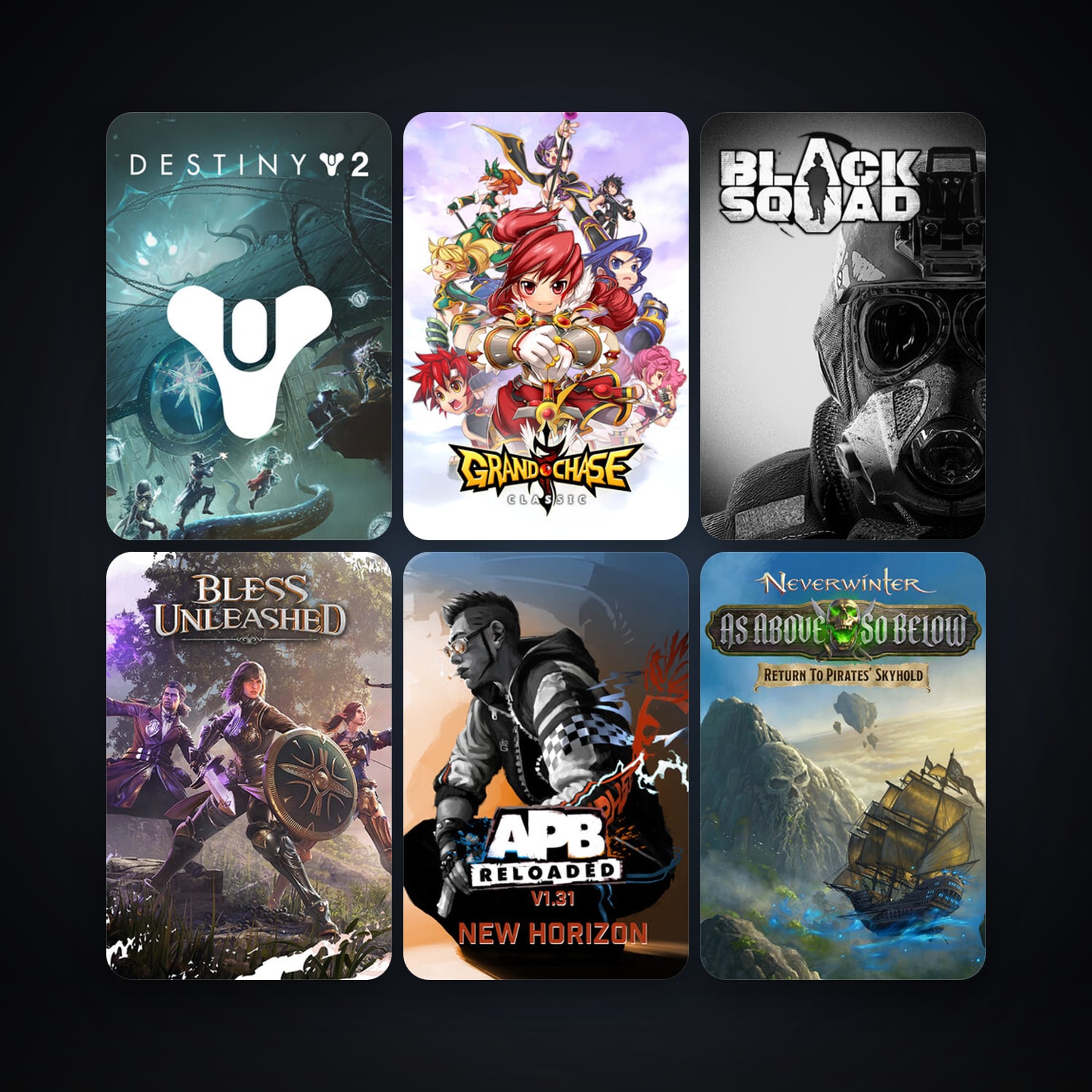 Neverwinter + APB Reloaded, 22 games, clean — HabibiAccounts