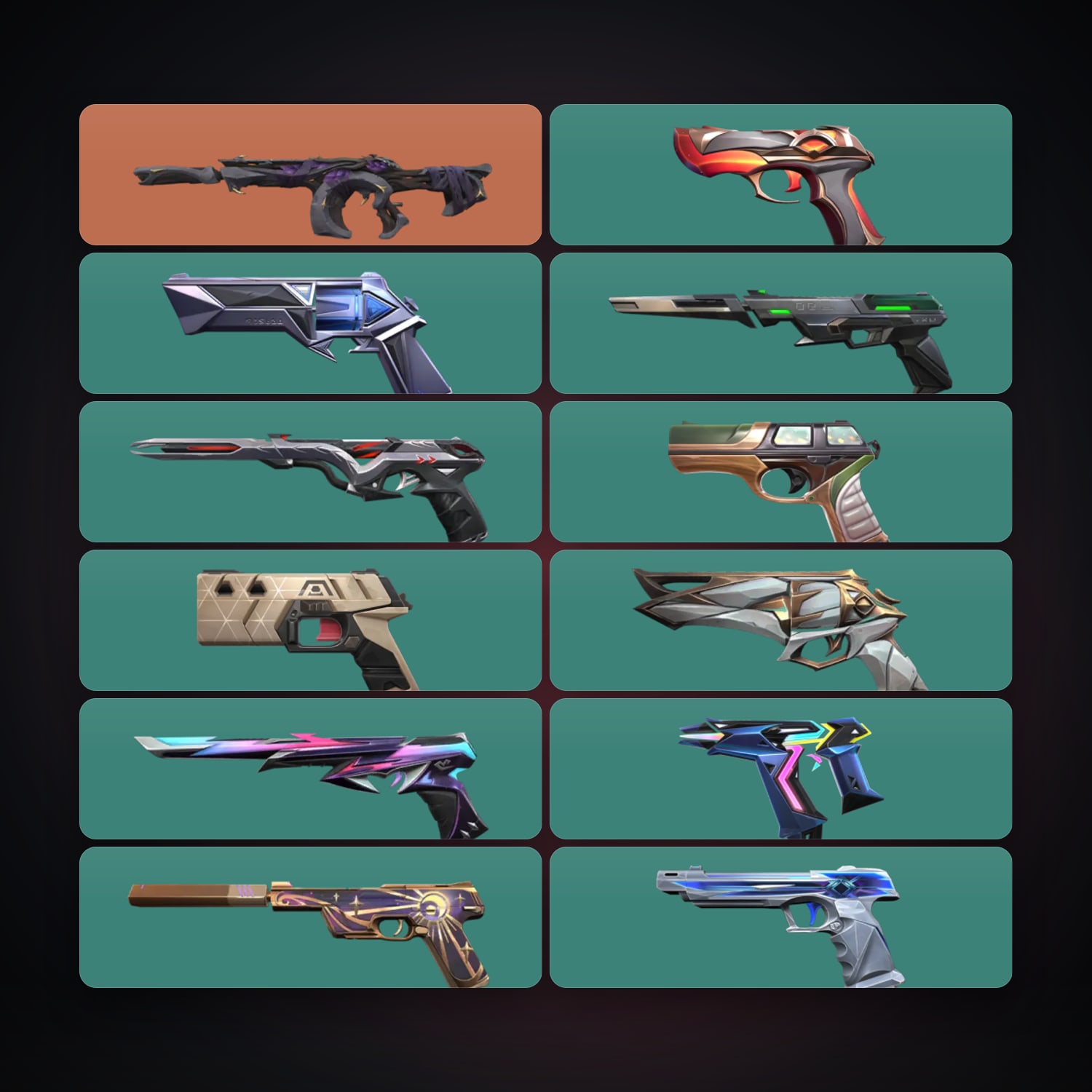 AP Plat 3 locker — 13 skins, lvl 267 — HabibiAccounts