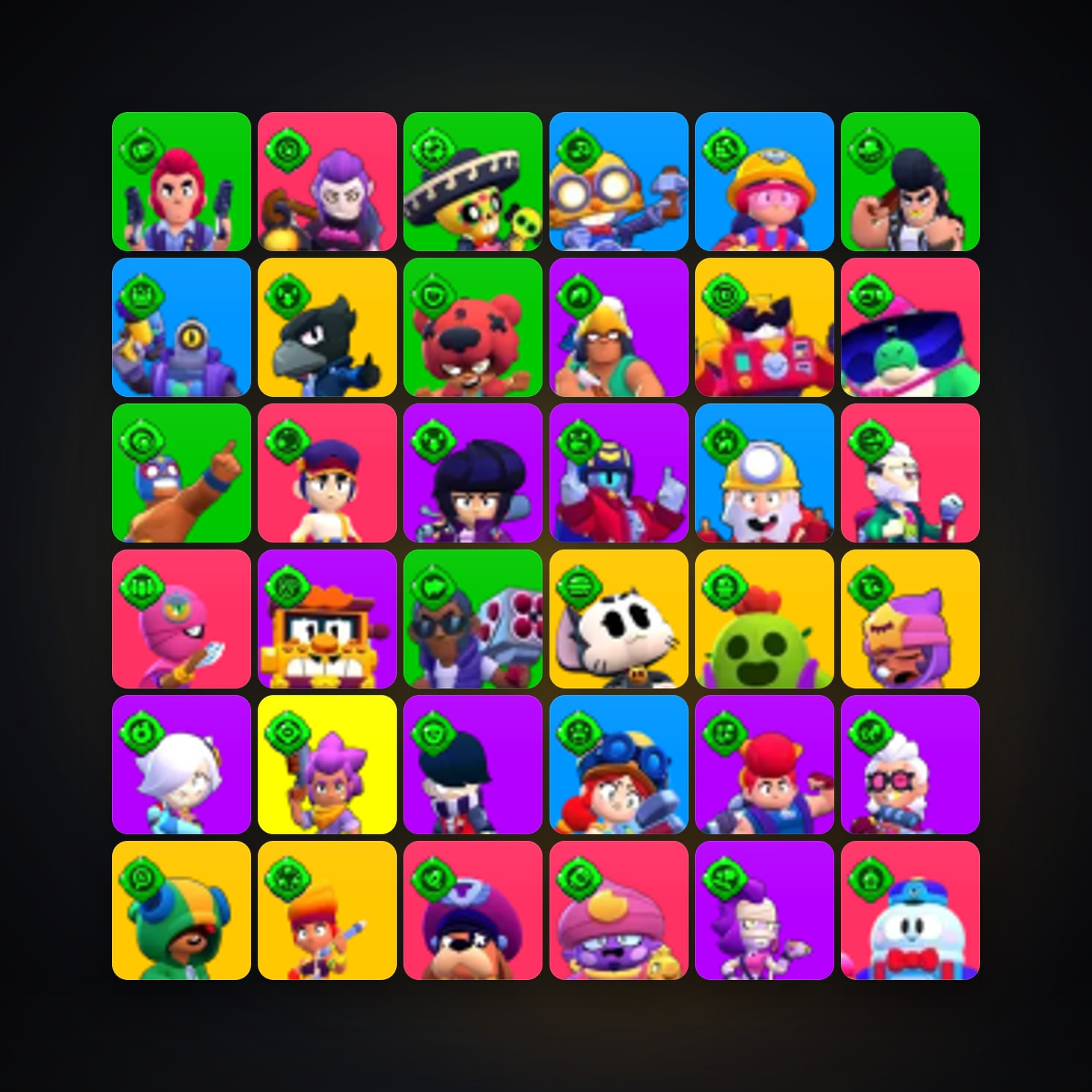 106 Brawlers | 57.2K Trophies | TH 12 — Supercell Account — HabibiAccounts