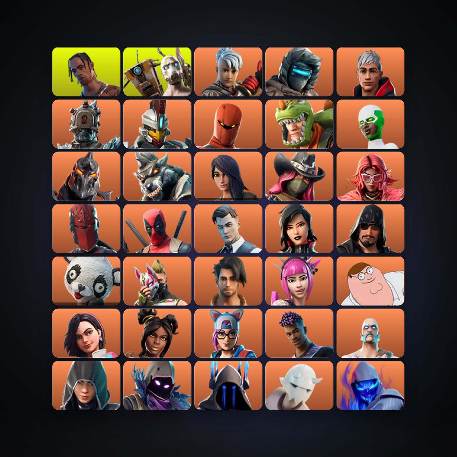 Ronin — Zenith — 235 skins — 100 V-Bucks — lvl 3425 — HabibiAccounts