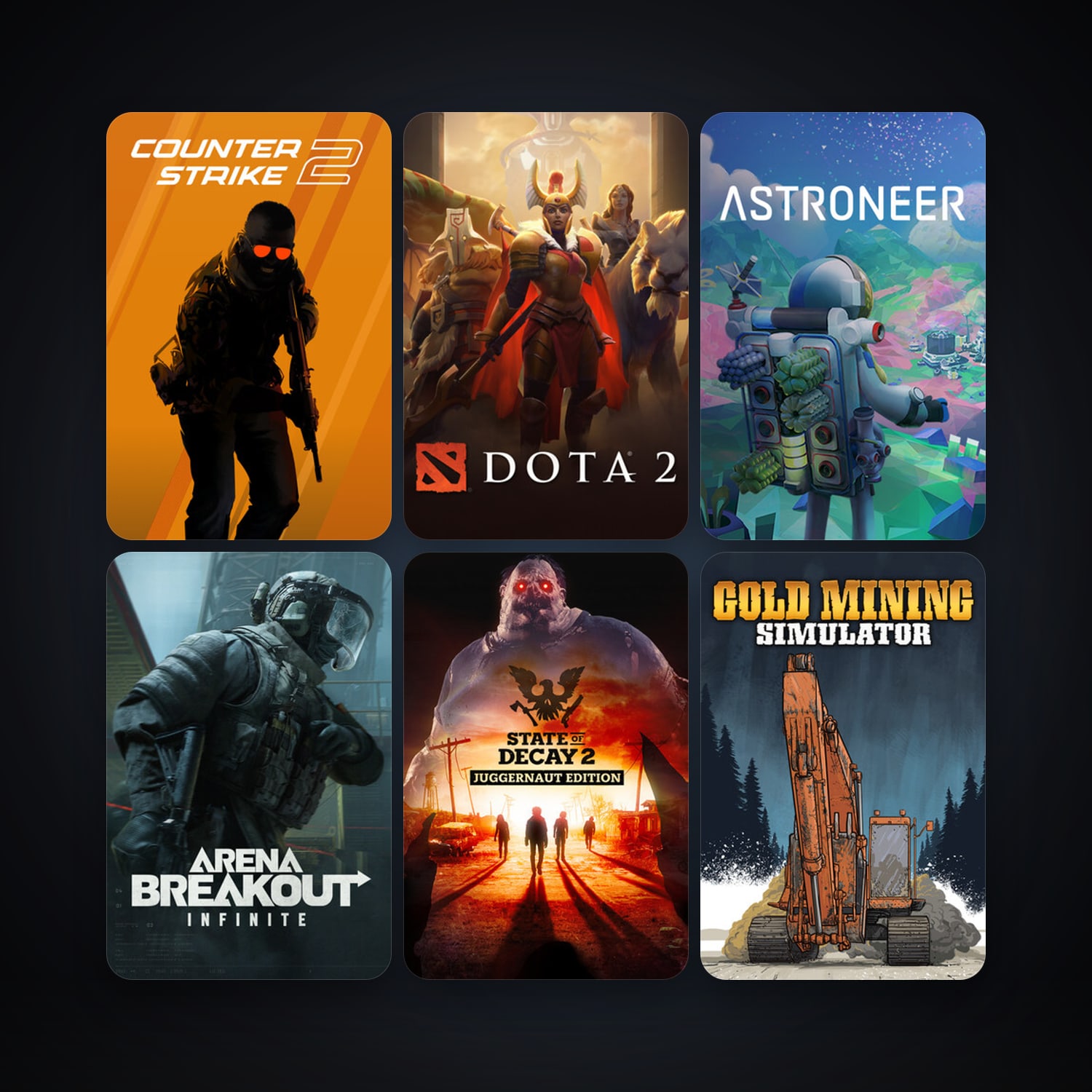 Dota 2 + CS2 Prime, 108 games, Steam 10, clean — HabibiAccounts