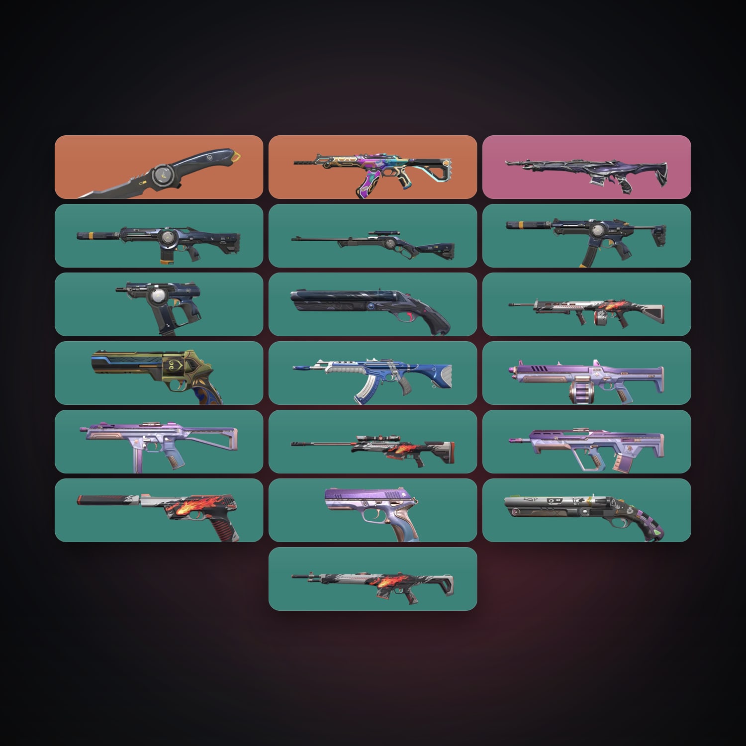 AP Bronze 1 locker — 1 knives, 19 skins, lvl 145 — HabibiAccounts