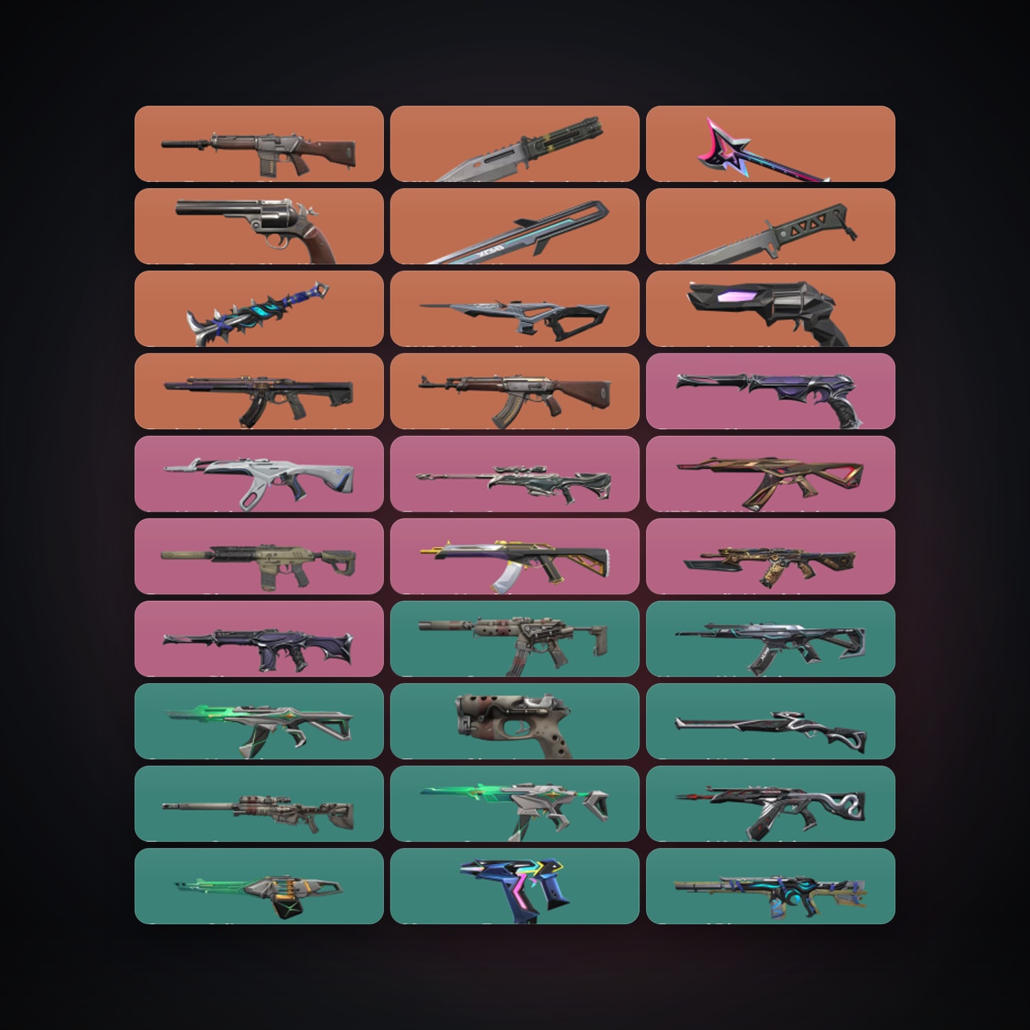 EU Silver 2 locker — 5 knives, 93 skins, lvl 224 — HabibiAccounts