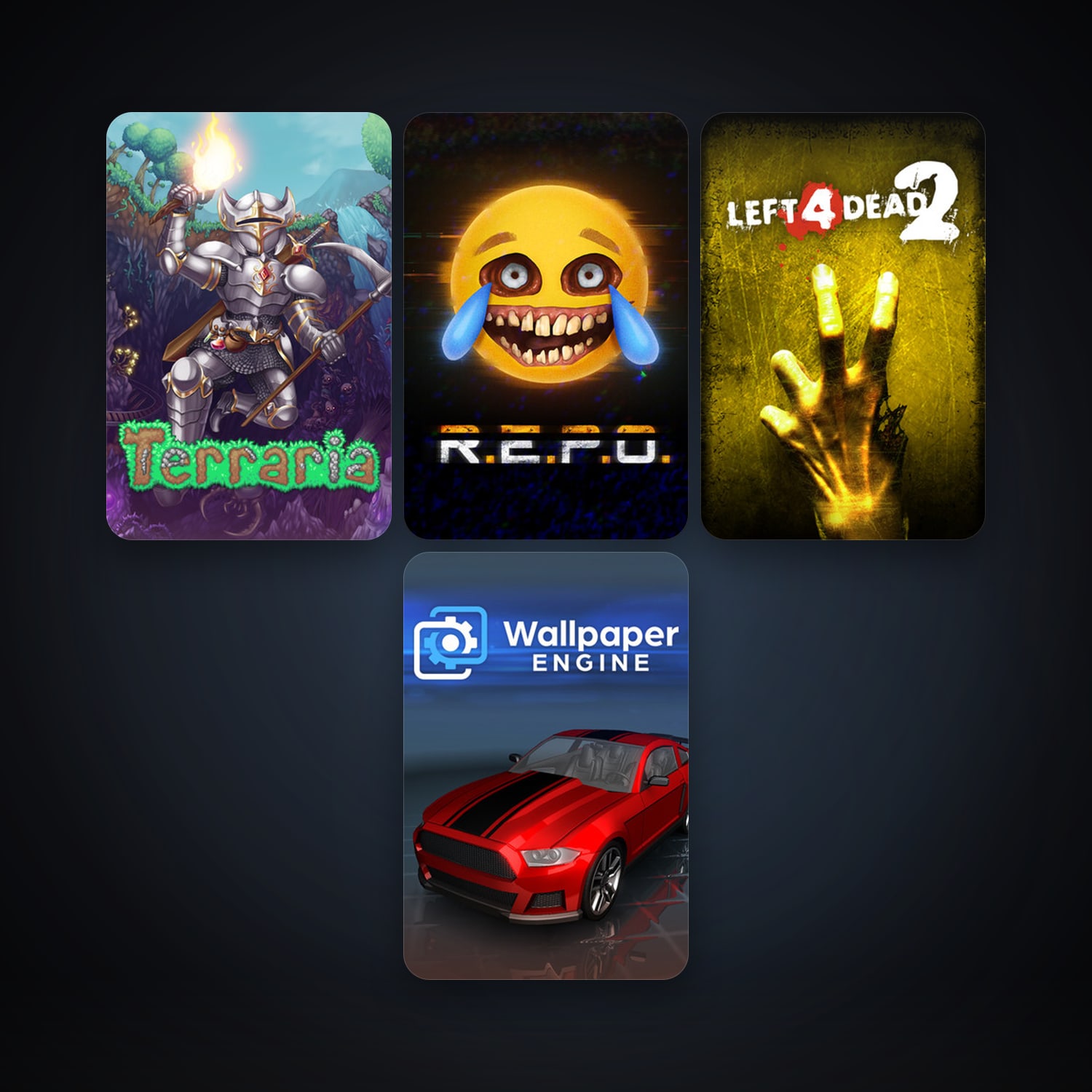 Left 4 Dead 2 + Terraria, 23 games, clean — HabibiAccounts
