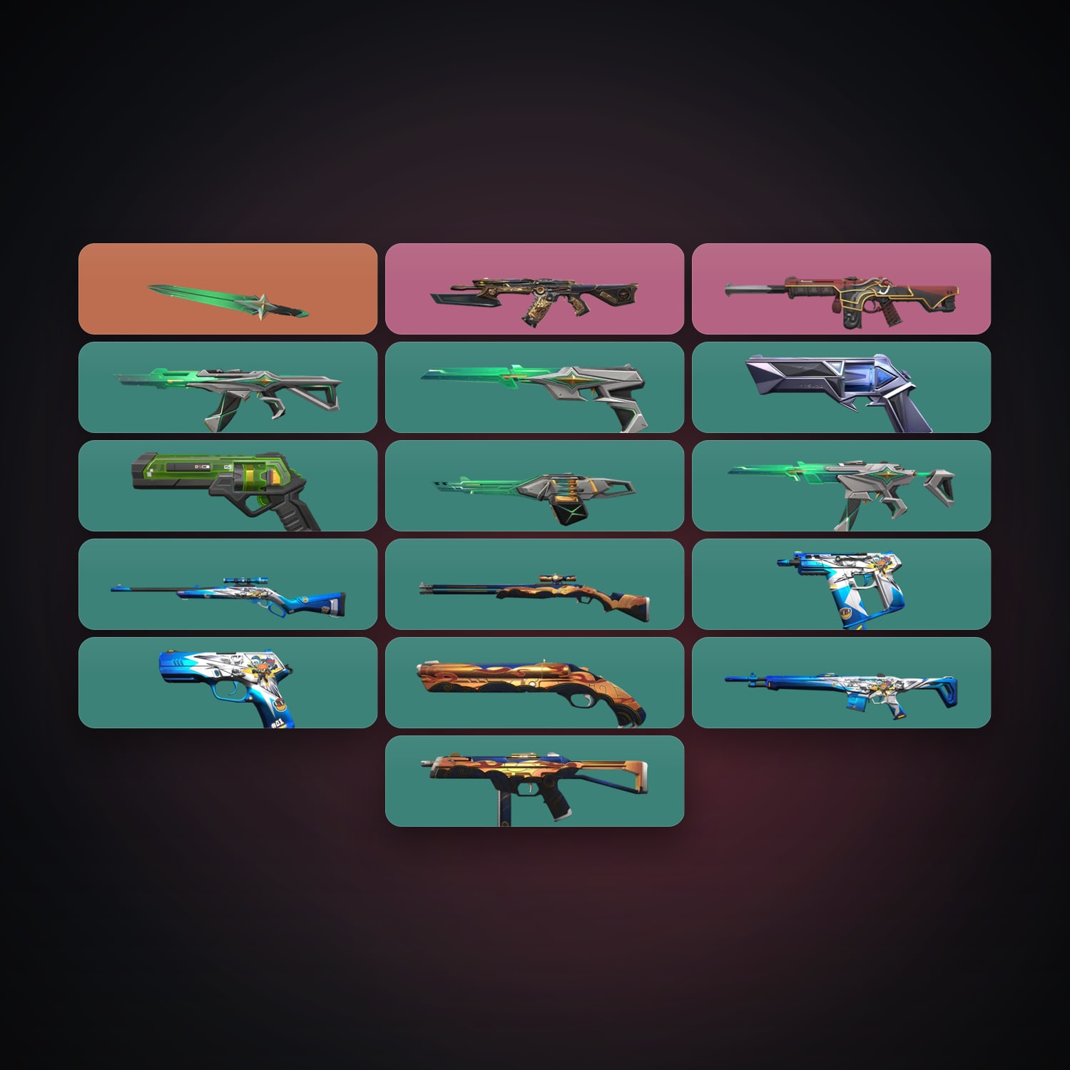 EU Bronze 2 locker — 1 knives, 17 skins, lvl 98 — HabibiAccounts