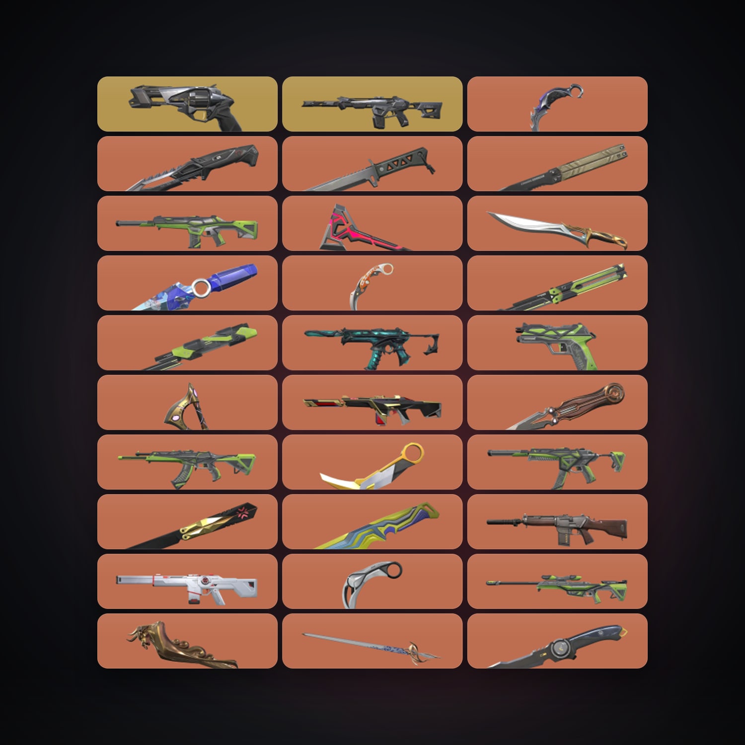 EU Diamond 1 locker — 20 knives, 151 skins, lvl 312 — HabibiAccounts