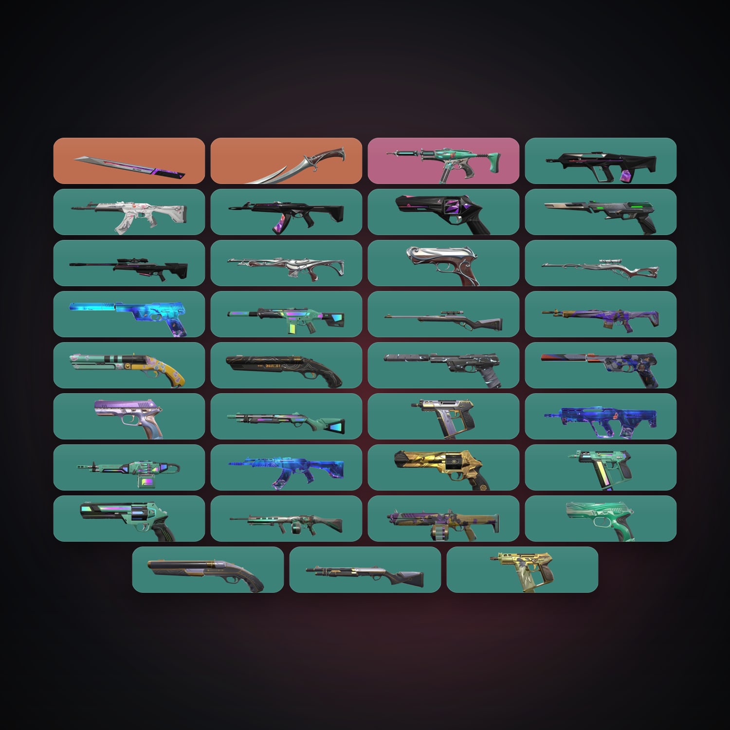 EU Gold 1 locker — 2 knives, 36 skins, lvl 113 — HabibiAccounts