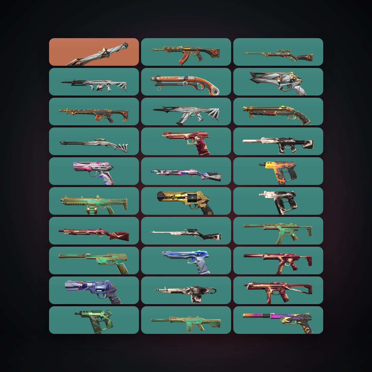 AP Bronze 1 locker — 1 knives, 31 skins, lvl 131 — HabibiAccounts