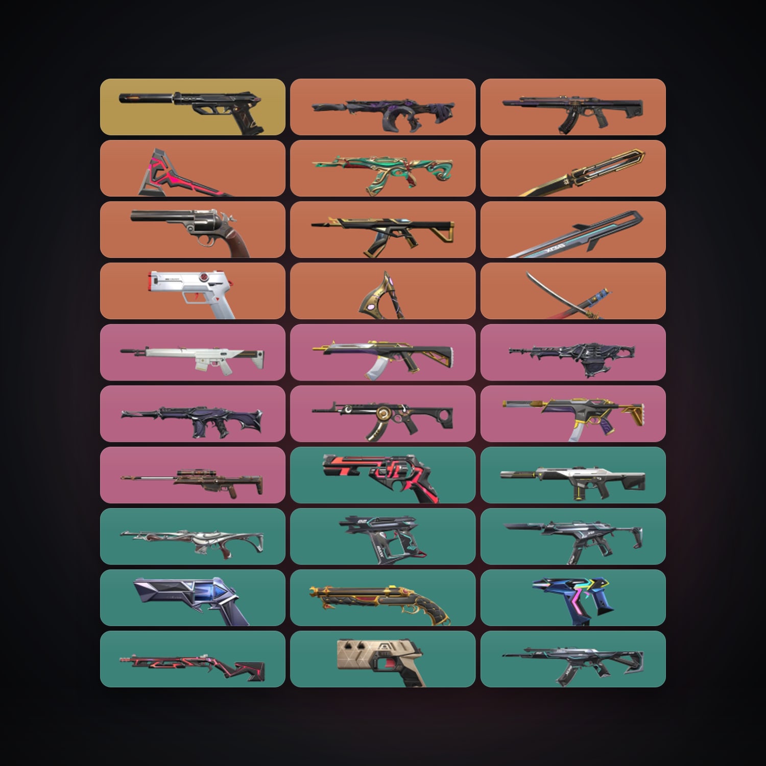 EU Gold 3 locker — 5 knives, 127 skins, lvl 396 — HabibiAccounts