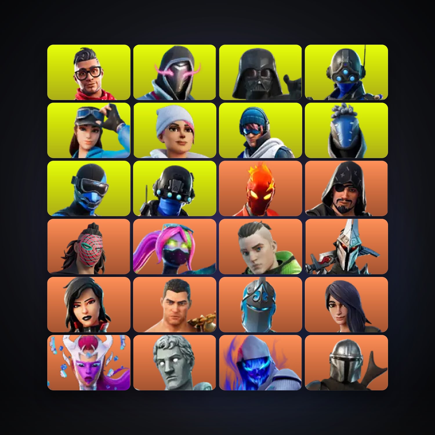Inferno — Blackheart — 364 skins — 650 V-Bucks — lvl 3566 — HabibiAccounts