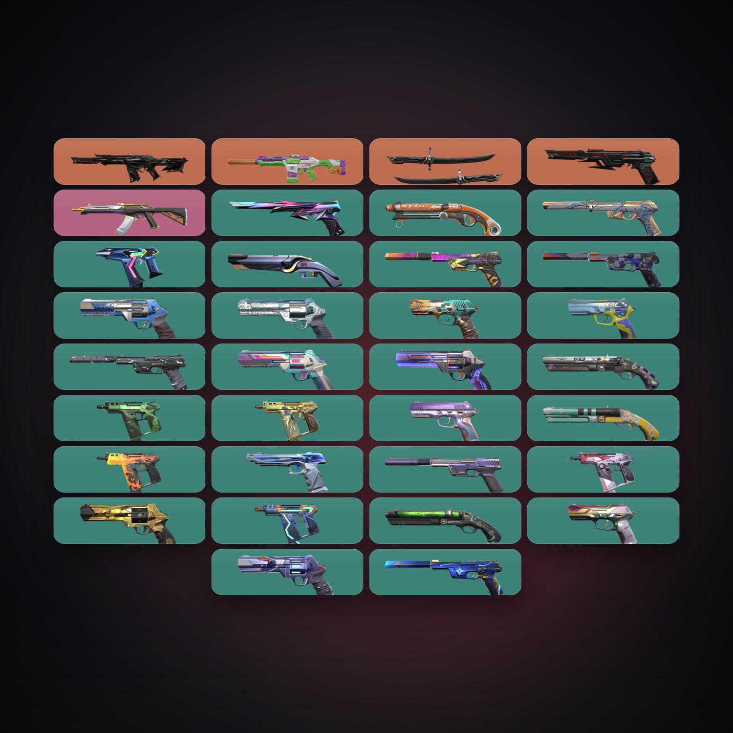 AP Gold 2 locker — 1 knives, 34 skins, lvl 359 — HabibiAccounts