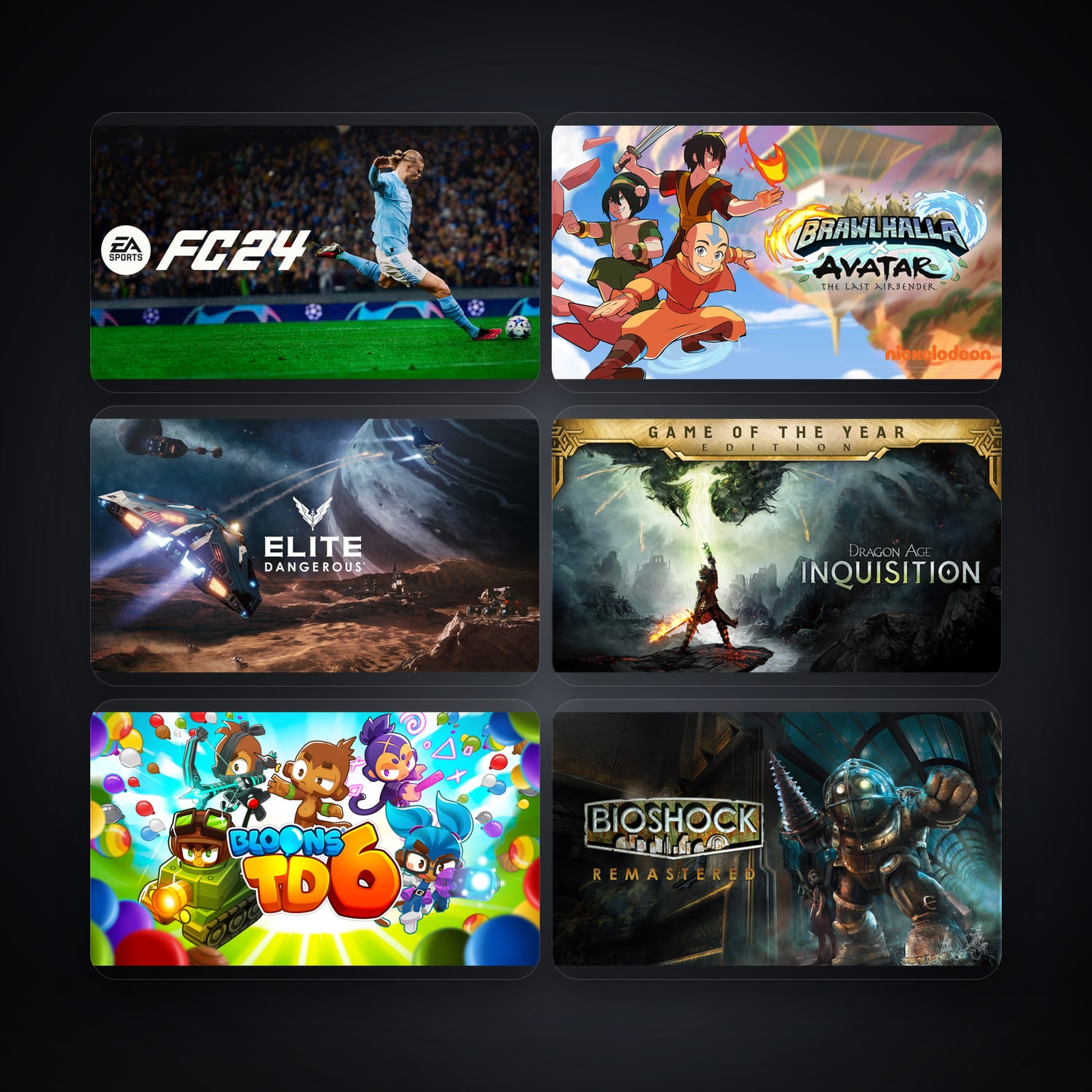 Epic EA SPORTS FC 24 + Brawlhalla — BR — 320 games — HabibiAccounts
