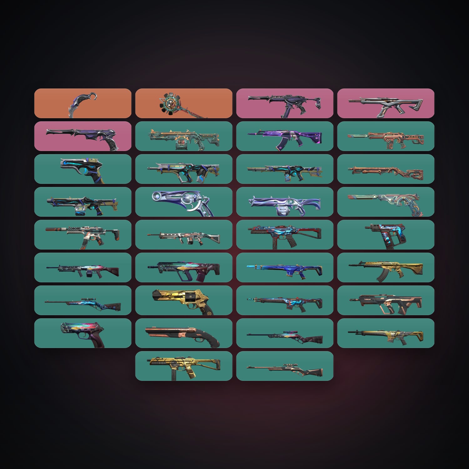 EU Silver 3 locker — 2 knives, 34 skins, lvl 70 — HabibiAccounts