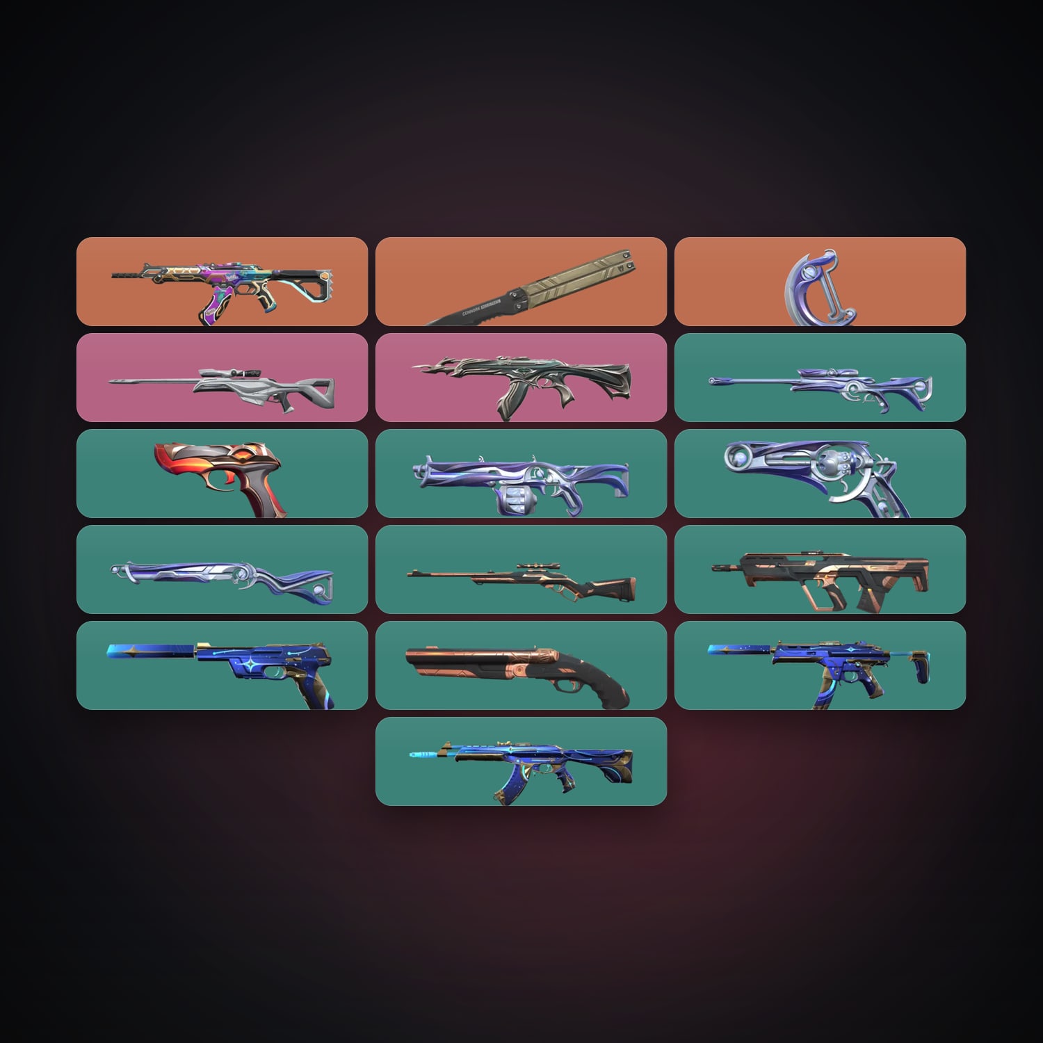 EU Bronze 2 locker — 2 knives, 18 skins, lvl 65 — HabibiAccounts