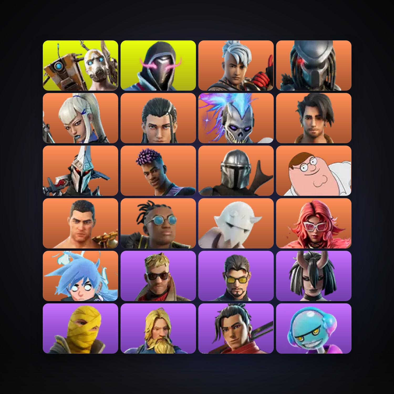 Ronin — Predator — 170 skins — 400 V-Bucks — lvl 3602 — HabibiAccounts