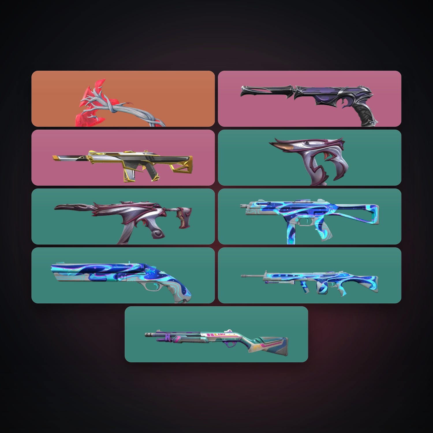 EU Gold 3 locker — 1 knives, 10 skins, lvl 21 — HabibiAccounts