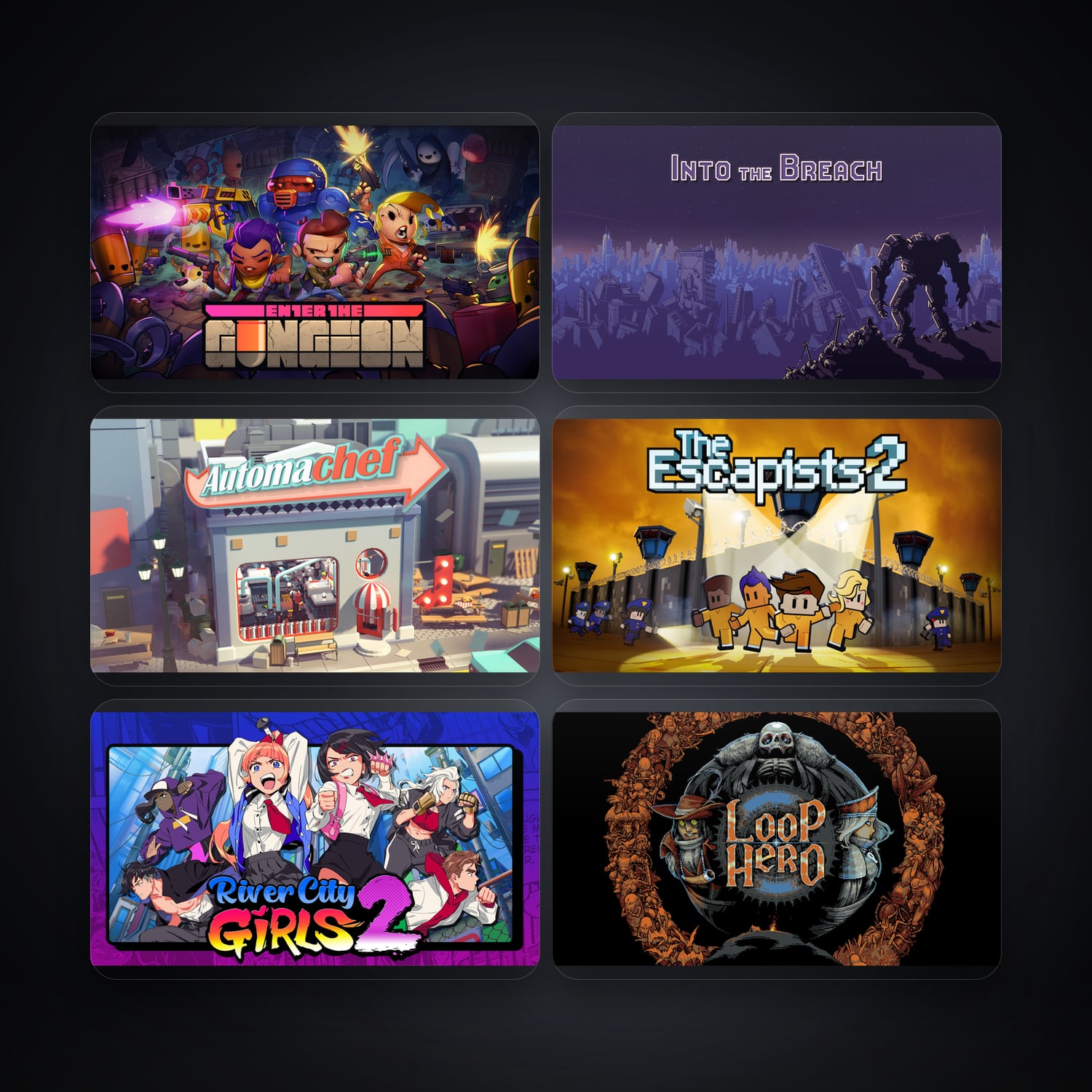 Epic Enter the Gungeon + Into The Breach — JP — 561 games — HabibiAccounts