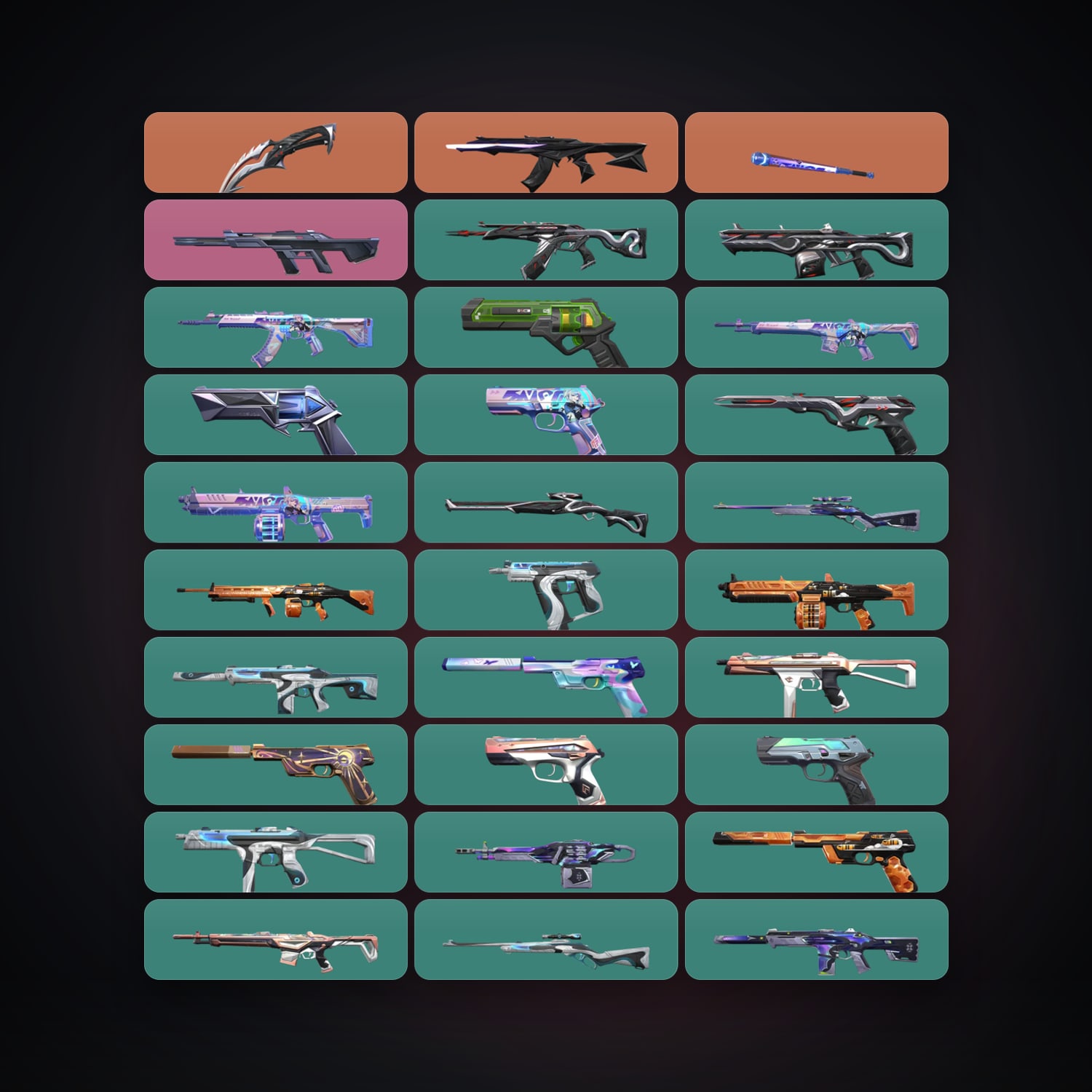EU locker — 2 knives, 32 skins, lvl 134 — HabibiAccounts