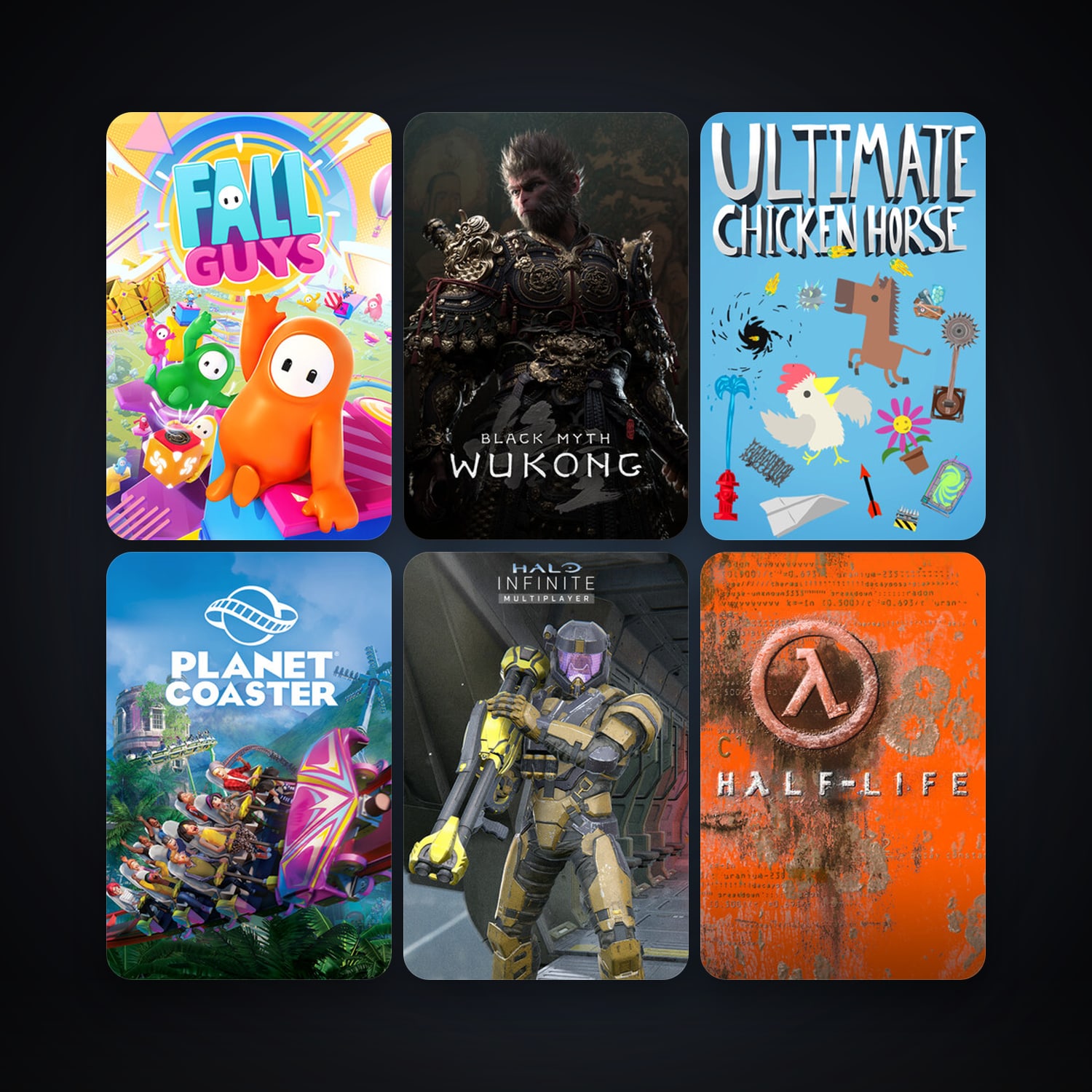Half-Life + Half-Life 2, 179 games, clean — HabibiAccounts