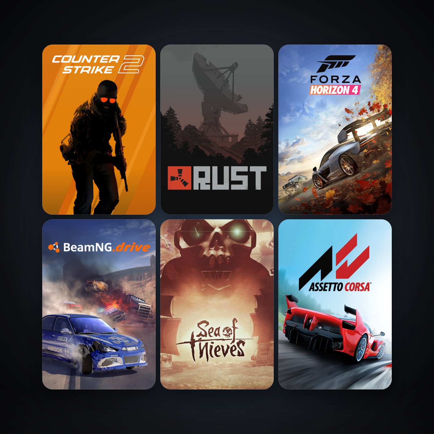 CS2 Prime + Euro Truck Simulator 2, 54 games, clean — HabibiAccounts