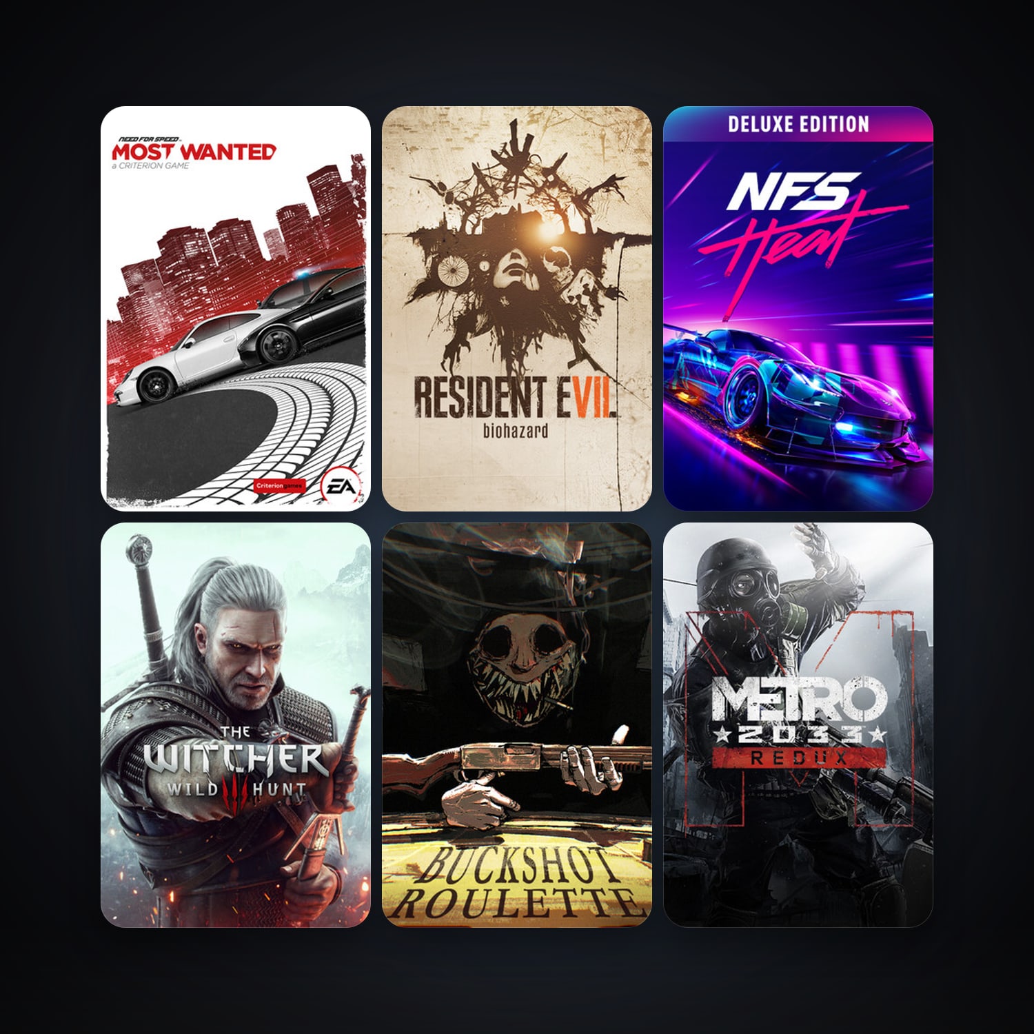 Metro 2033 Redux + Metro: Last Light Redux, 30 games, clean — HabibiAccounts
