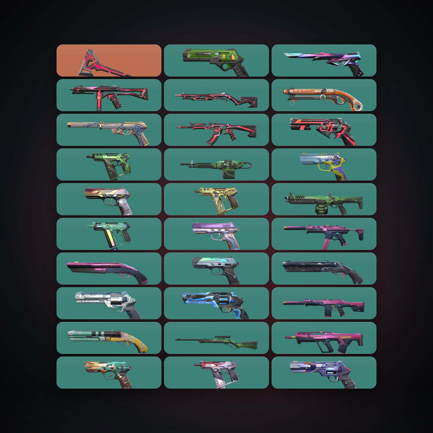 AP Silver 1 locker — 1 knives, 30 skins, lvl 271 — HabibiAccounts